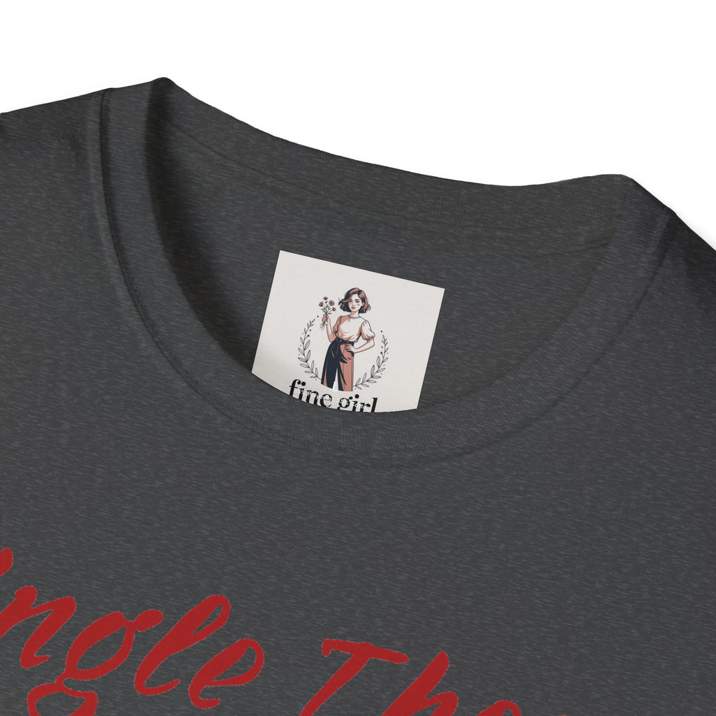 Jingle These Hand Grenades Christmas T-Shirt ~ Unisex Softstyle T-Shirt