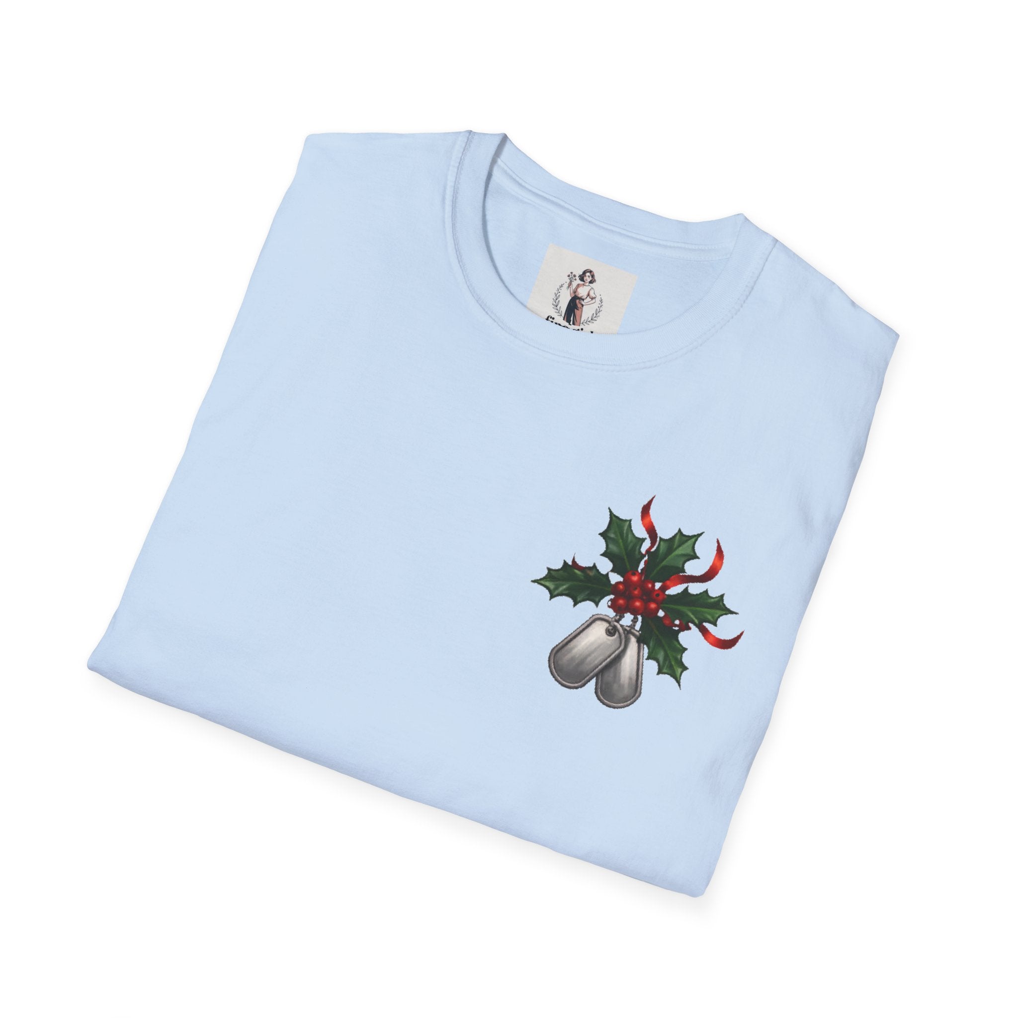 Yule Guard Patriotic Christmas Holiday ~ Unisex Softstyle T-Shirt