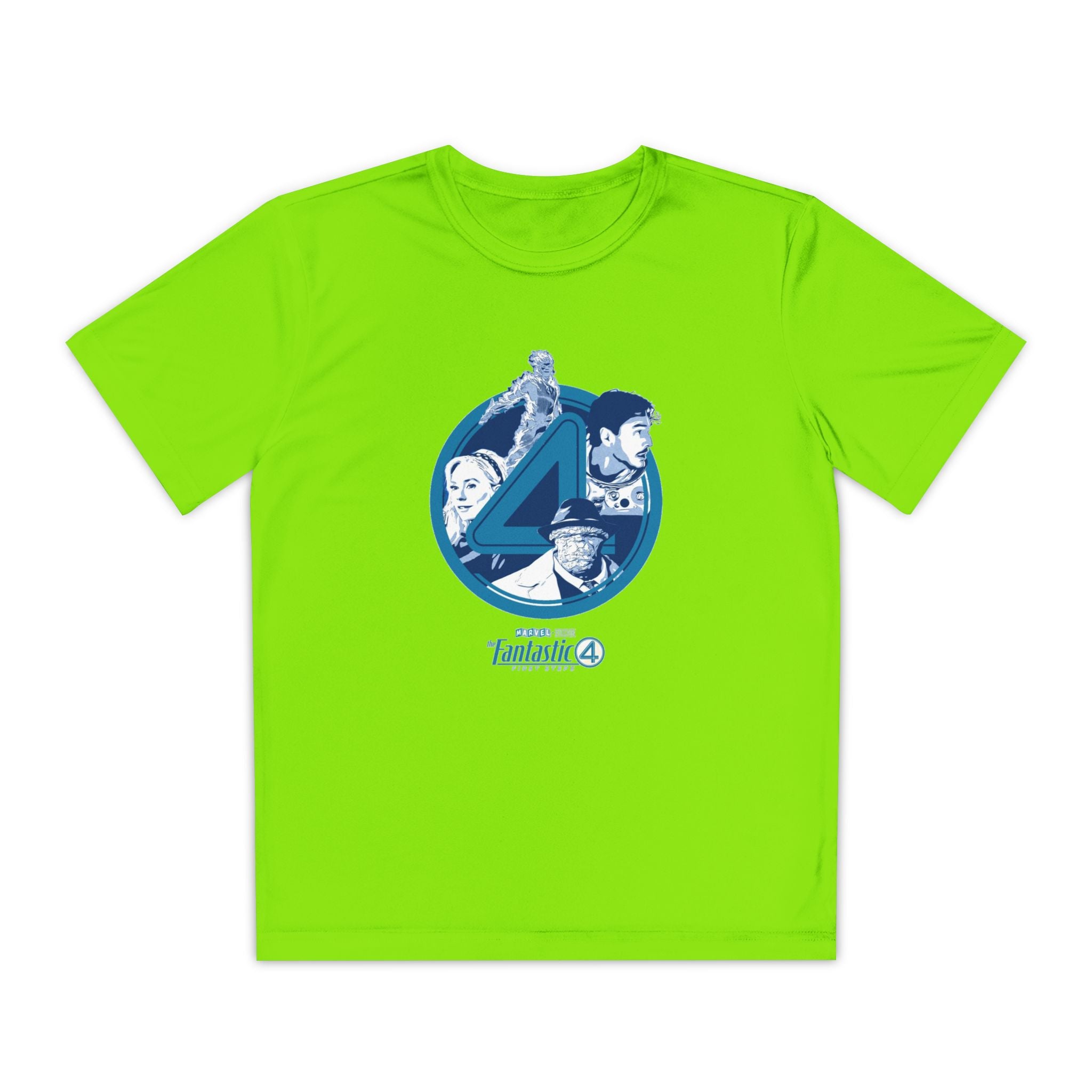 Fantastic 4 Youth T-Shirt Sports Graphic Tee, Cool Athletic Shirt for Kids, Perfect for Sports Events, Team Spirit