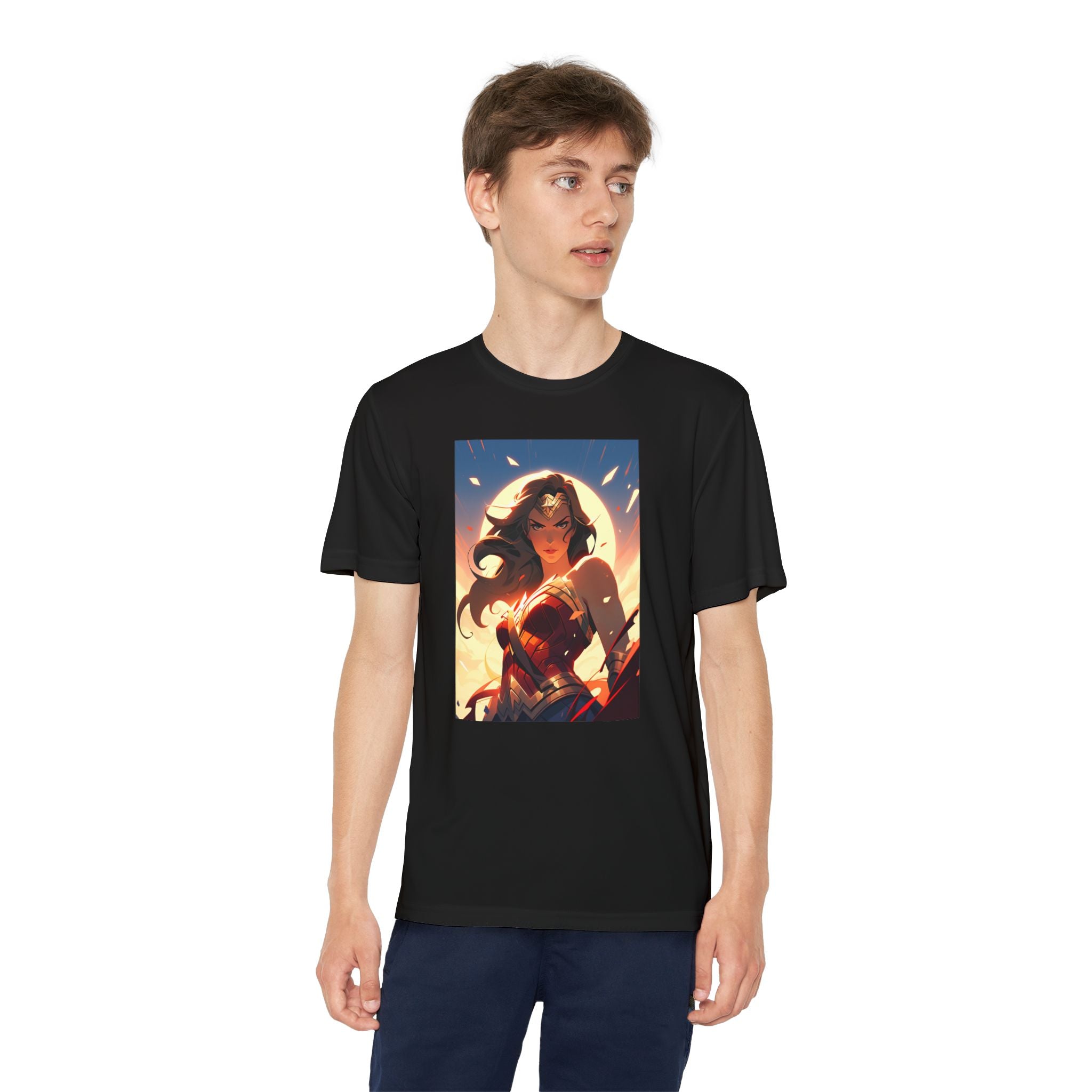 Wonder Woman Superhero Marvel t-shirt, Kids Graphic Tee, Boys Superhero Shirt, Children's Movie Character Top