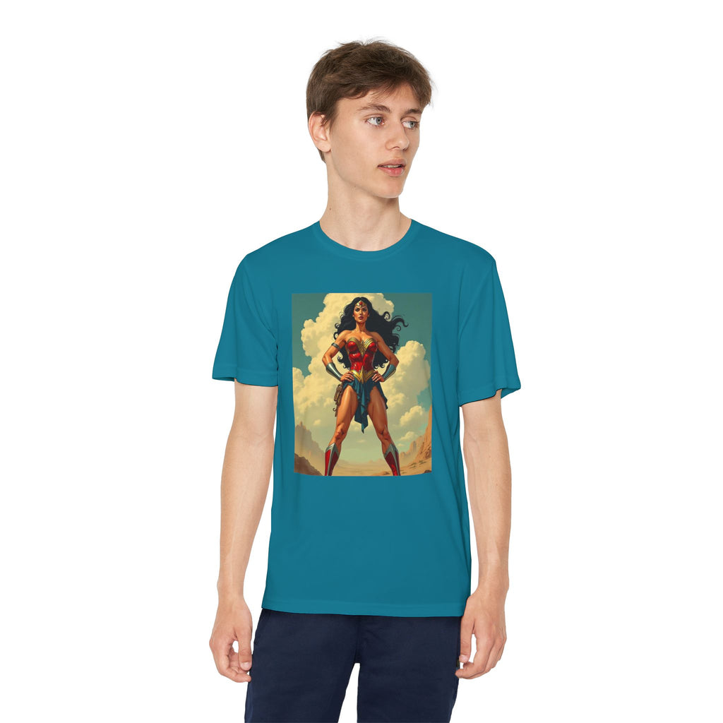 Wonder Woman Superhero Marvel t-shirt, Kids Graphic Tee, Boys Superhero Shirt, Children's Movie Character Top