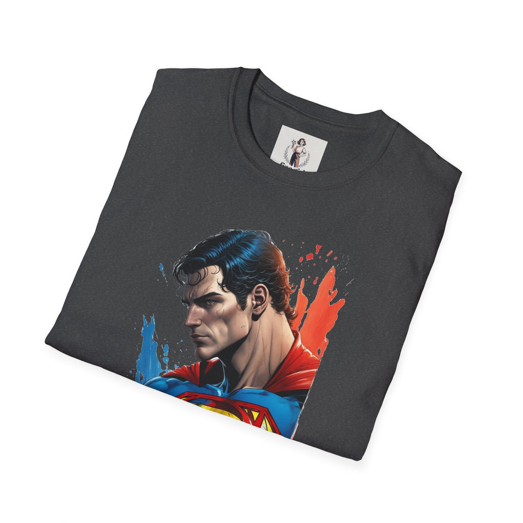 Superman Hero Unisex Softstyle T-Shirt