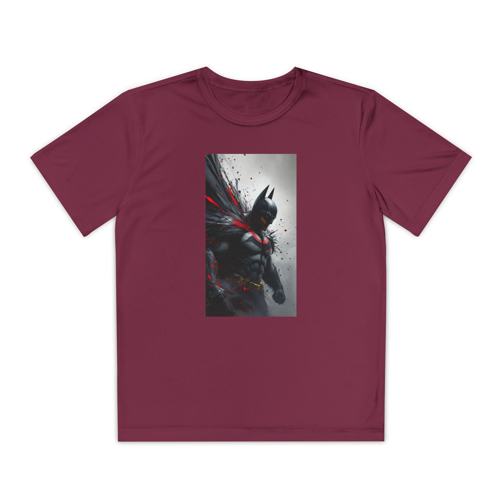 Batman Superhero Marvel Patriotic, Kids Graphic T-Shirt, Boys Hero Top, Girls Comic Book Clothing, Birthday