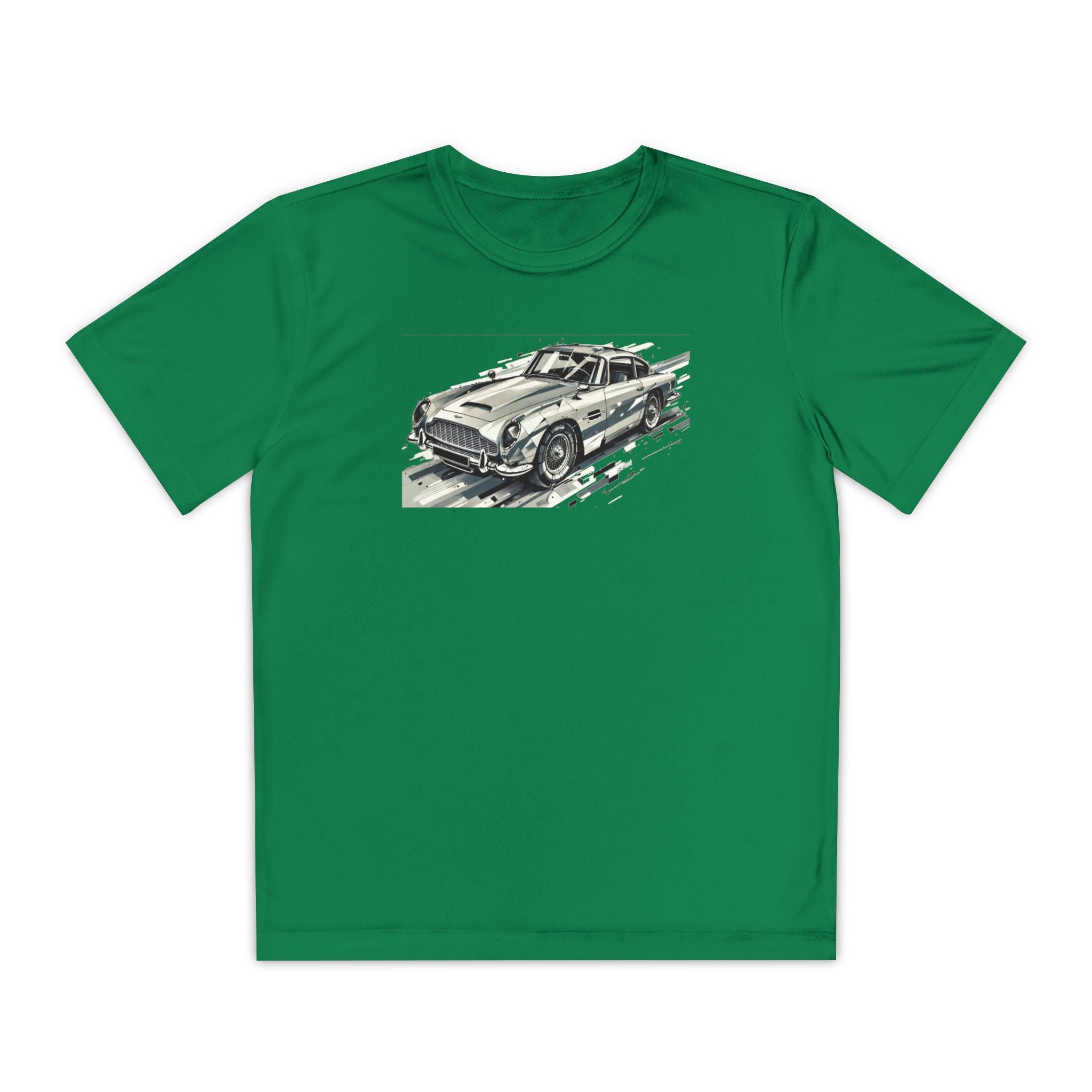 Aston Martin Youth T-Shirt Sports Graphic Tee, Cool Athletic Shirt for Kids, Perfect for Sports Events, Team Spirit