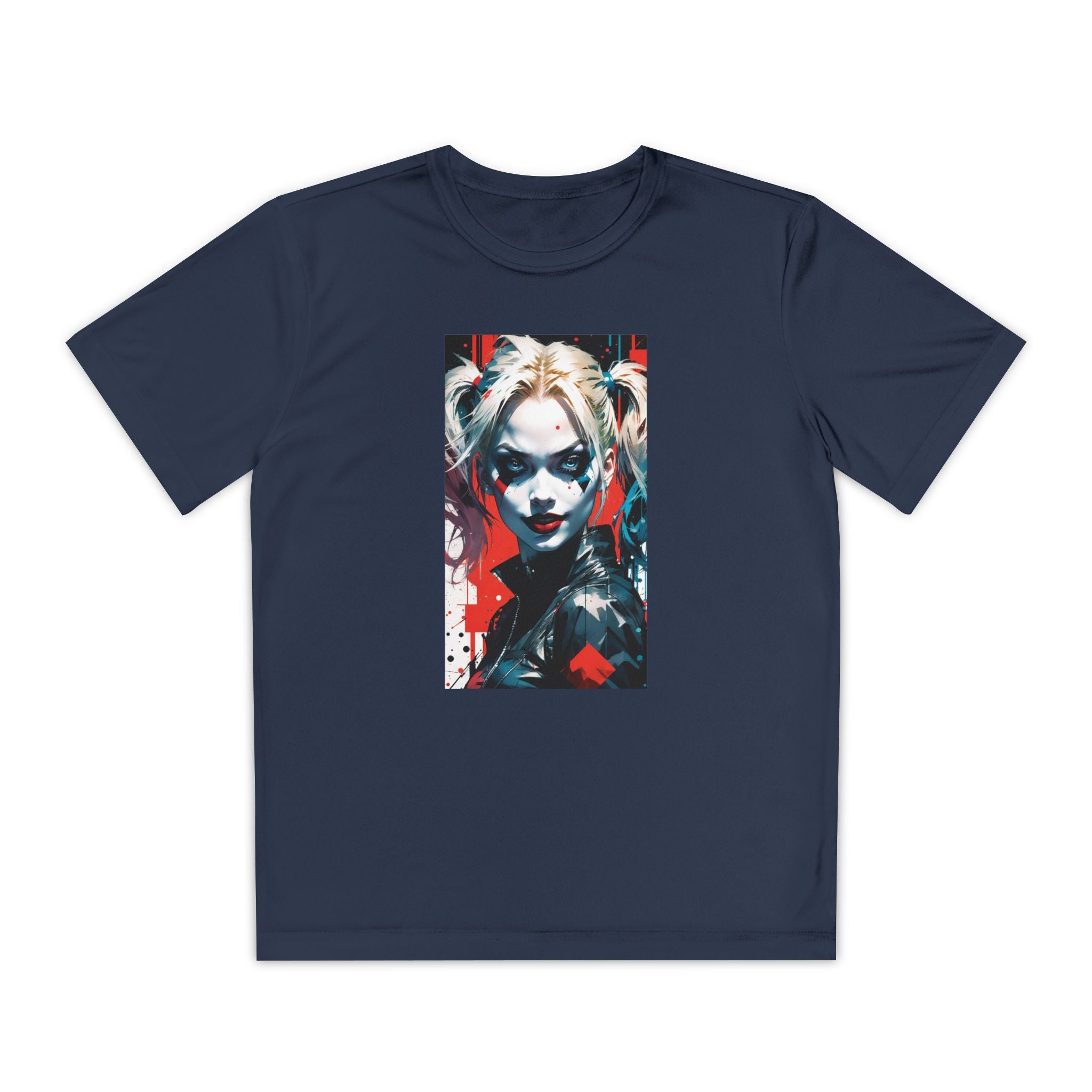 Superhero Youth T-Shirt Sports Graphic Tee, Cool Athletic Shirt for Kids