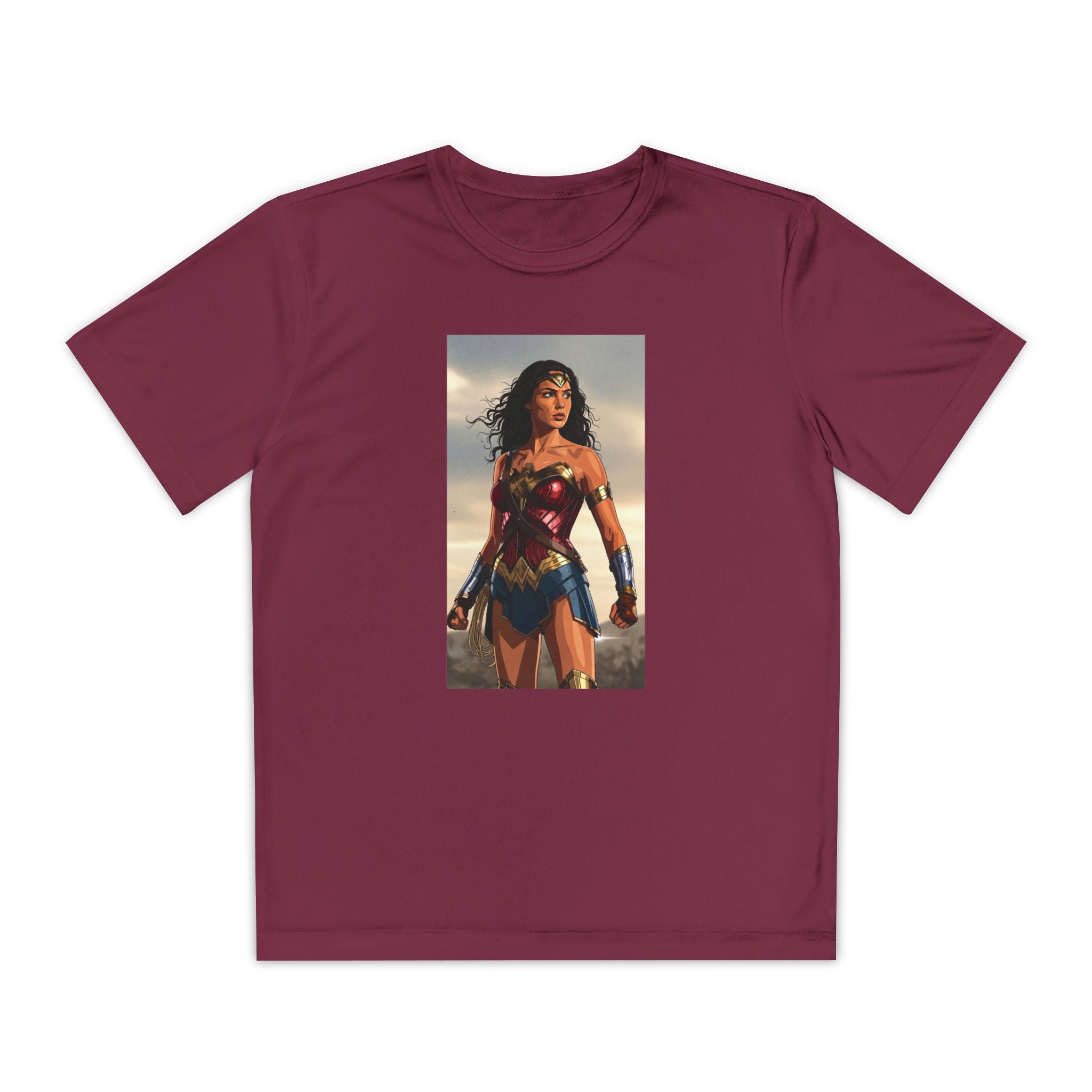 Wonder Woman Superhero Marvel t-shirt, Kids Graphic Tee, Boys Superhero Shirt, Children's Movie Character Top