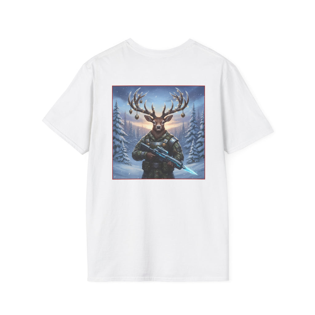 Yule Guard Patriotic Christmas Holiday ~ Unisex Softstyle T-Shirt