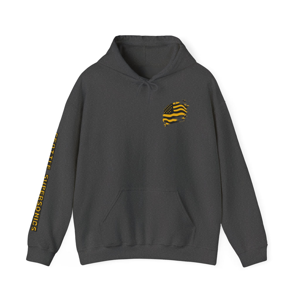 Seattle Supersonics Patriotic Hoodie
