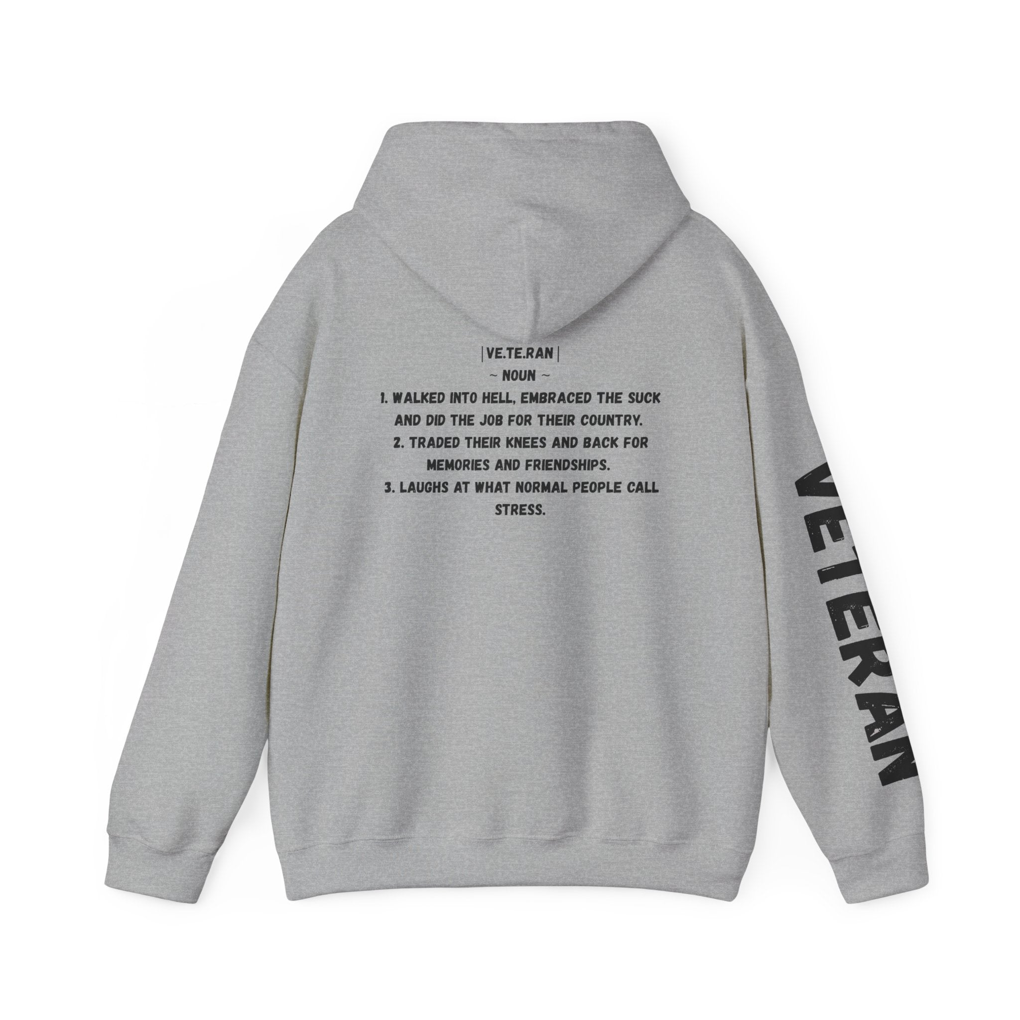 Veteran Patriotic Hoodie Rebel Spirit Unisex Hoodie