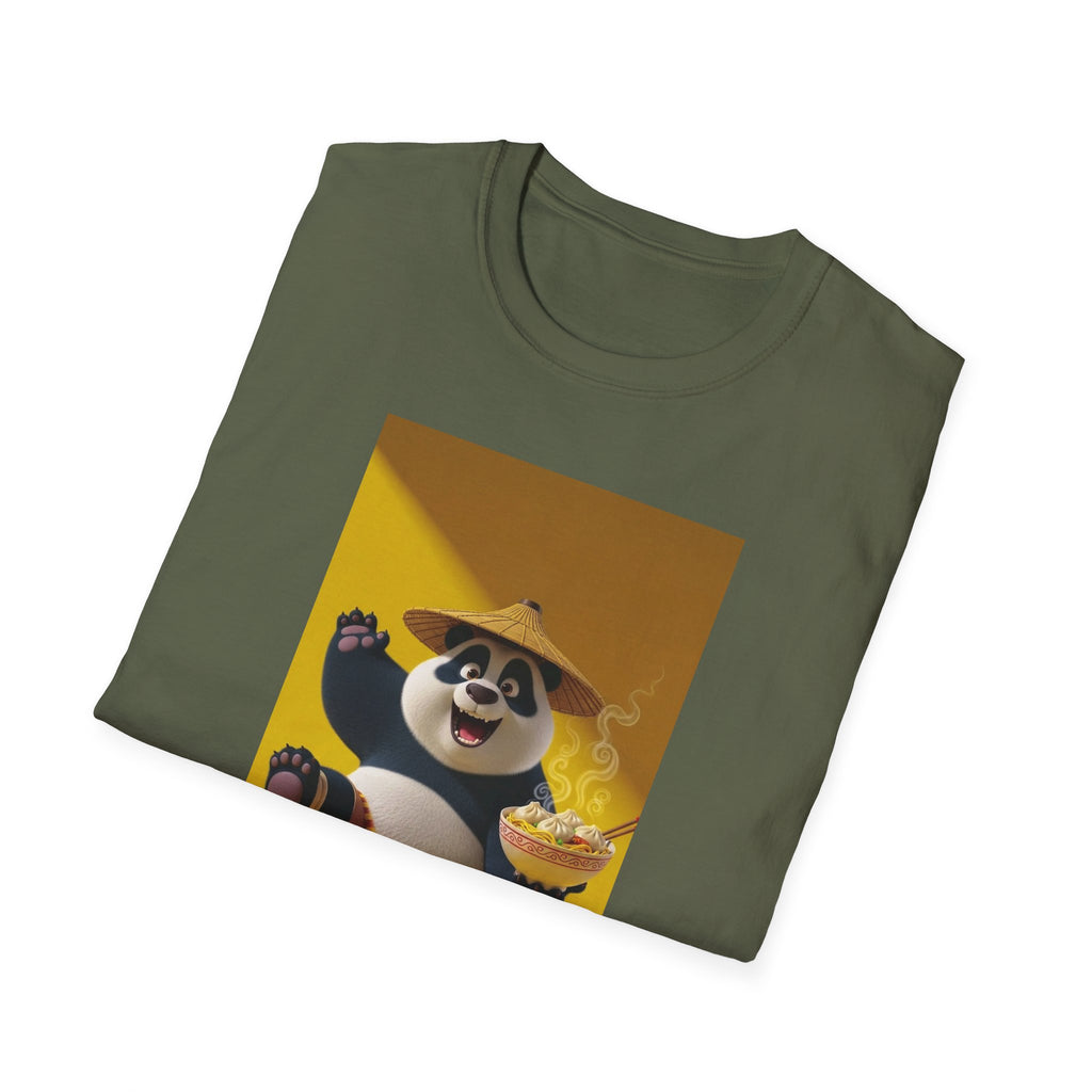 Kung Fu Panda Unisex Softstyle T-Shirt, DreamWorks Animation Youth Competitor Tee, Graphic Tee, Movie Fan Gift, Cult Classic Shirt, Comfy