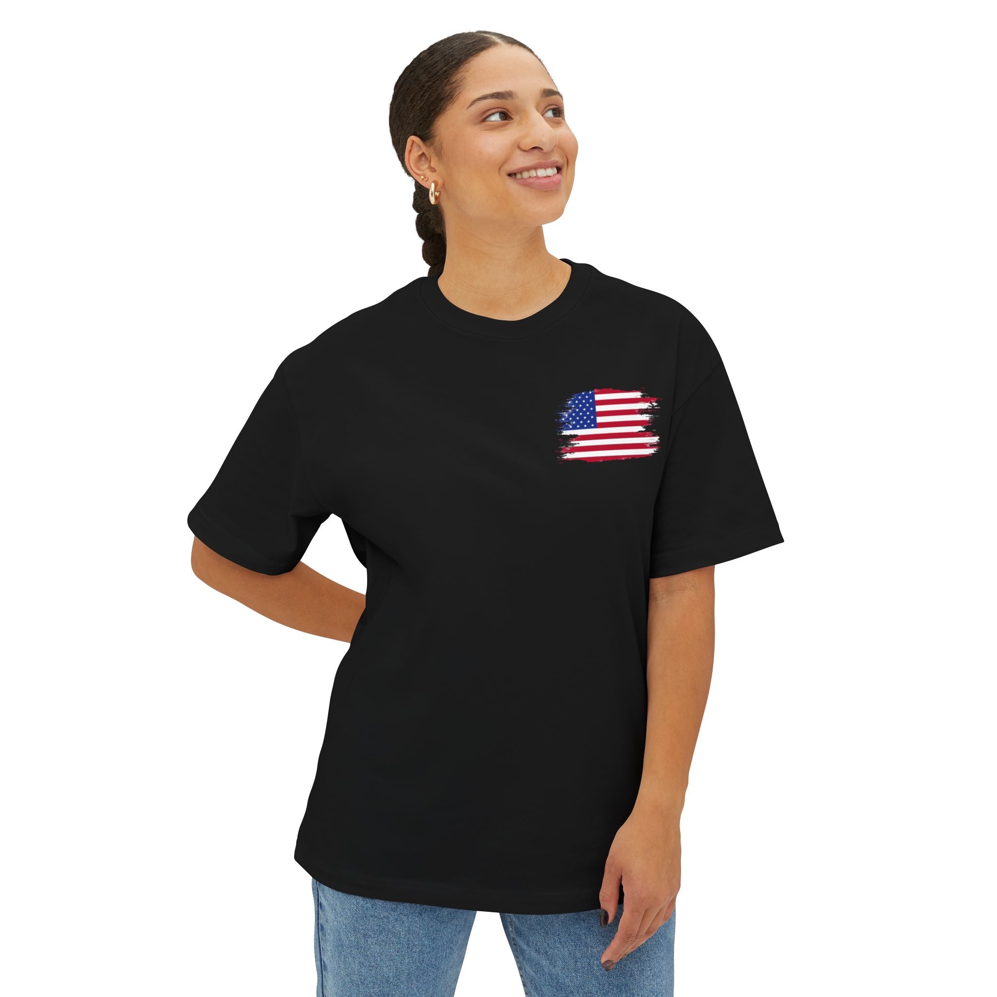 Charlie Kirk Unisex Oversized Boxy Tee