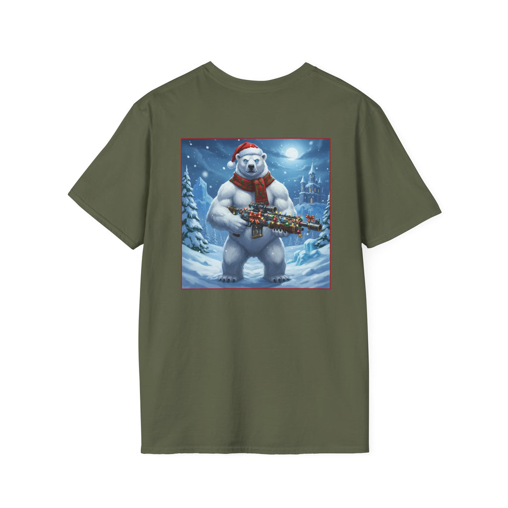 Yule Guard Patriotic Christmas Holiday ~ Unisex Softstyle T-Shirt