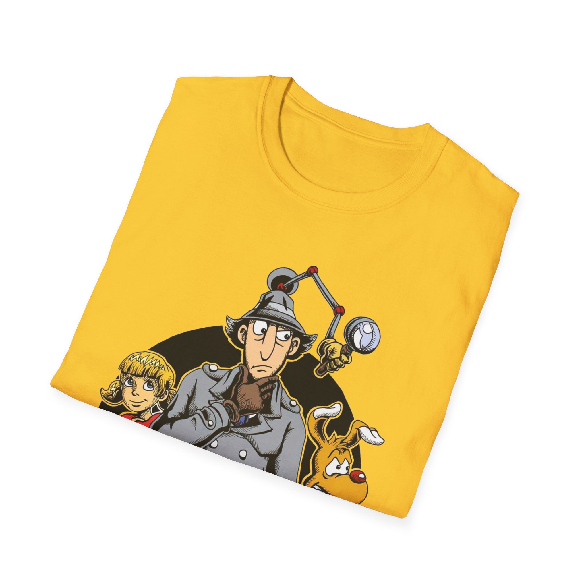 Retro Inspector Gadgets TV Cartoon T-Shirt