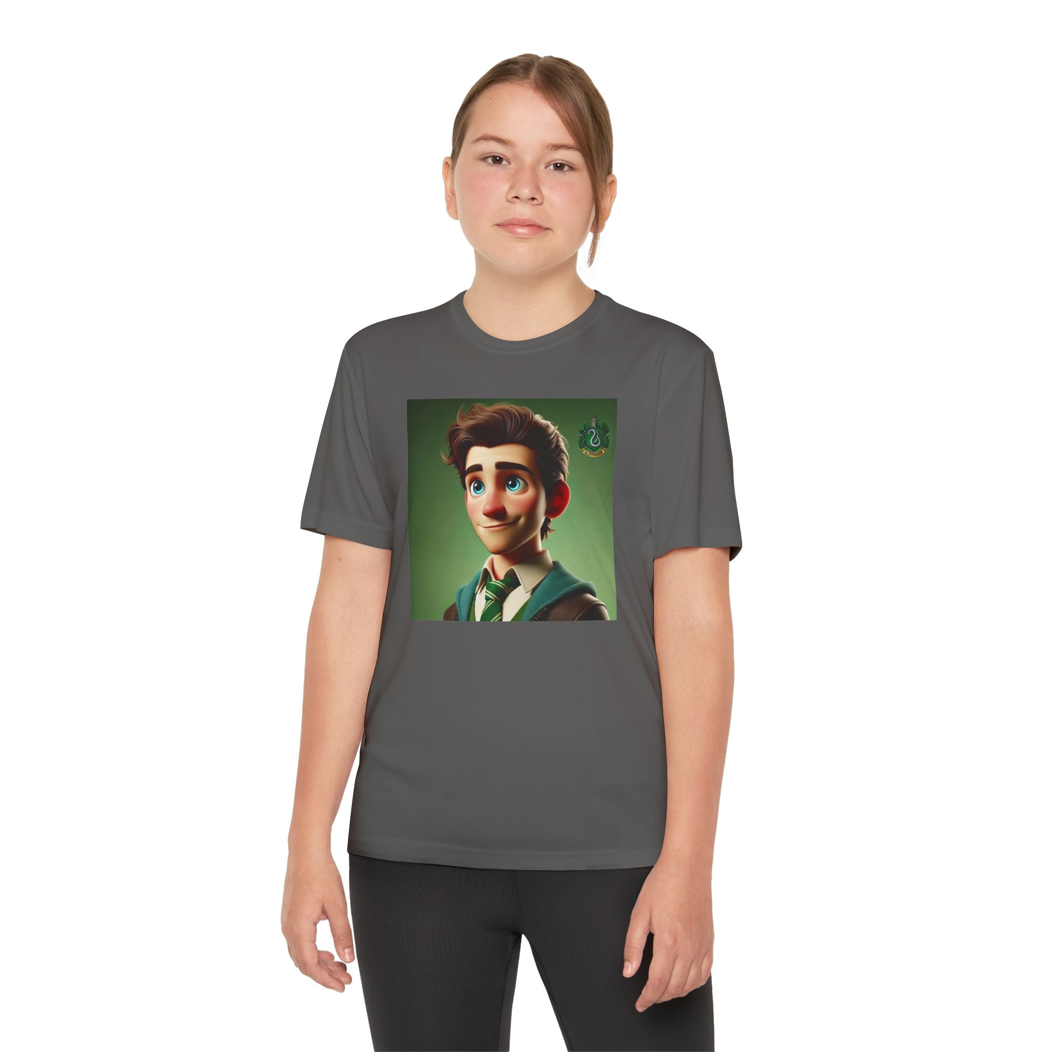 Youth Competitor Tee - Harry Potter, Wizard School Shirt, Magical Kids Top, Hogwarts Fan Gift, Sorcerer's Stone T-Shirt