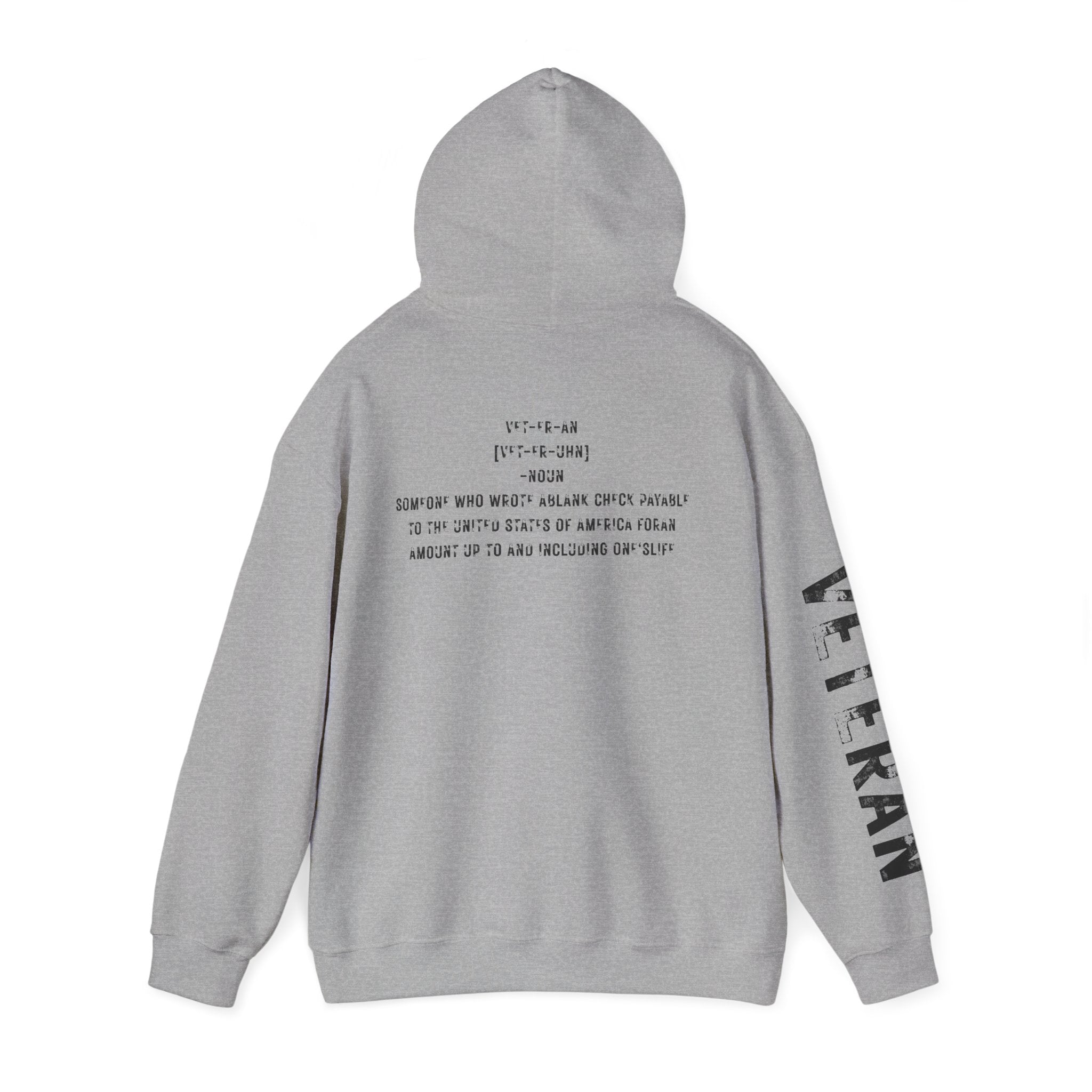 Veteran Patriotic Hoodie Rebel Spirit Unisex Hoodie