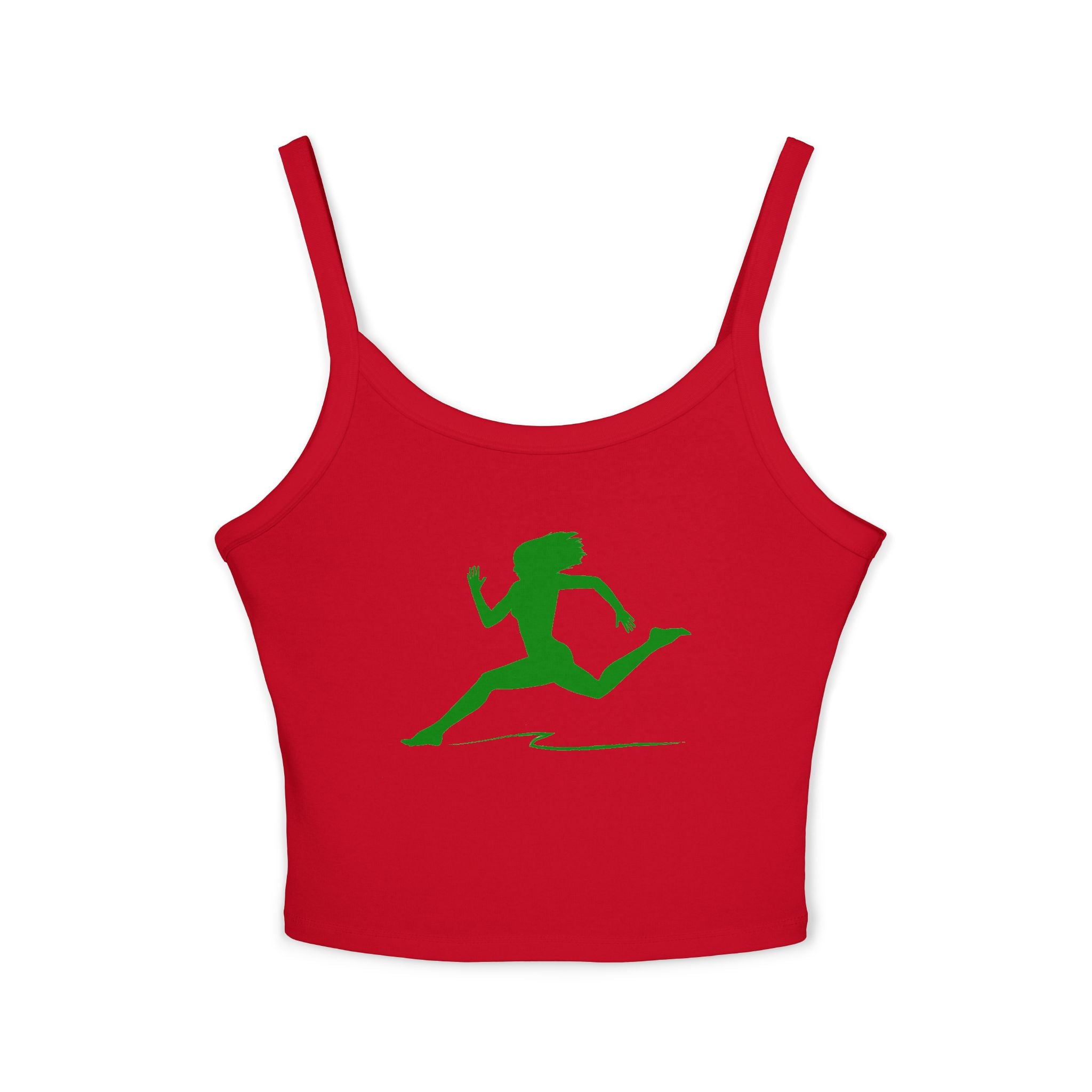 Running Woman Tank Top, Athletic Workout Top, Fitness Sleeveless Shirt, Jogging Muscle Tee, Exercise Gym Cami