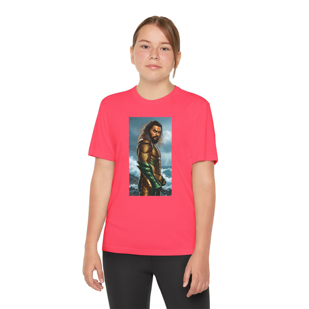 Aquaman Superhero Youth Tee, Kids Superhero Shirt, Child Aquaman T-shirt, Comic Book Tee, Superhero Fan Gift