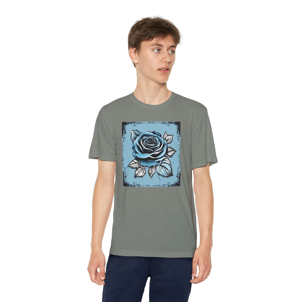 Flower Youth Tshirt, Girls Floral Tee, Kids Spring Shirt, Children's Botanical Top, Teen Blossom T-Shirt
