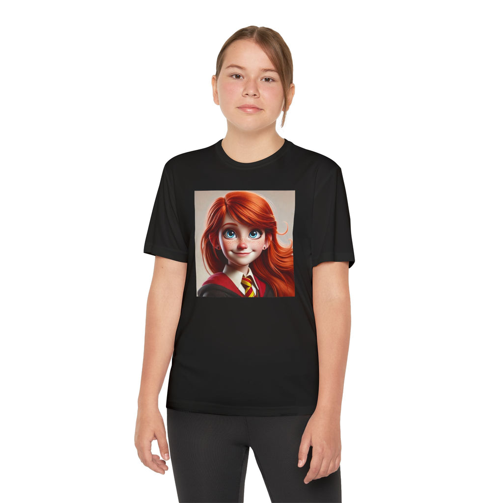 Youth Competitor Tee - Harry Potter, Wizard School Shirt, Magical Kids Top, Hogwarts Fan Gift, Sorcerer's Stone T-Shirt