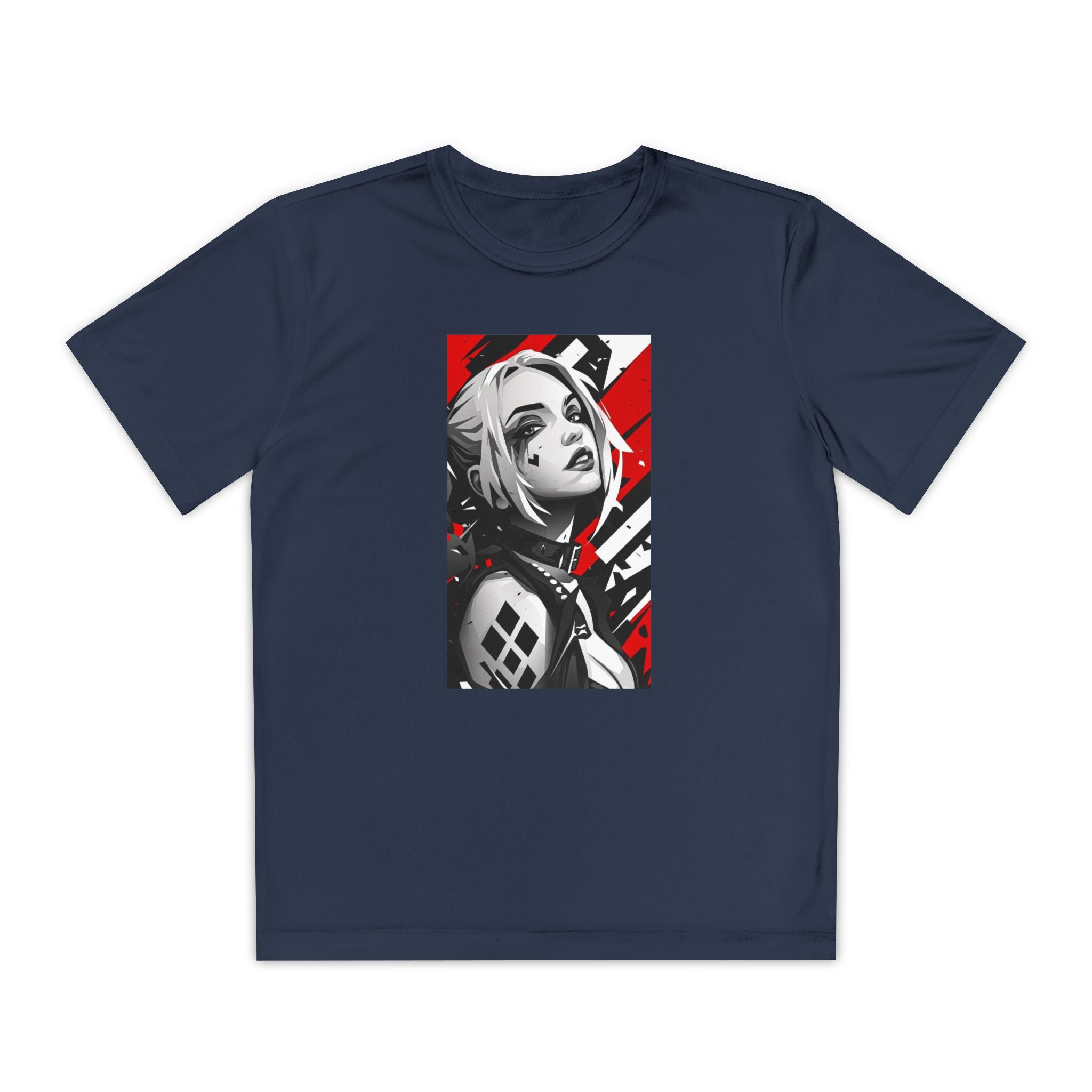 Superhero Youth T-Shirt Sports Graphic Tee, Cool Athletic Shirt for Kids