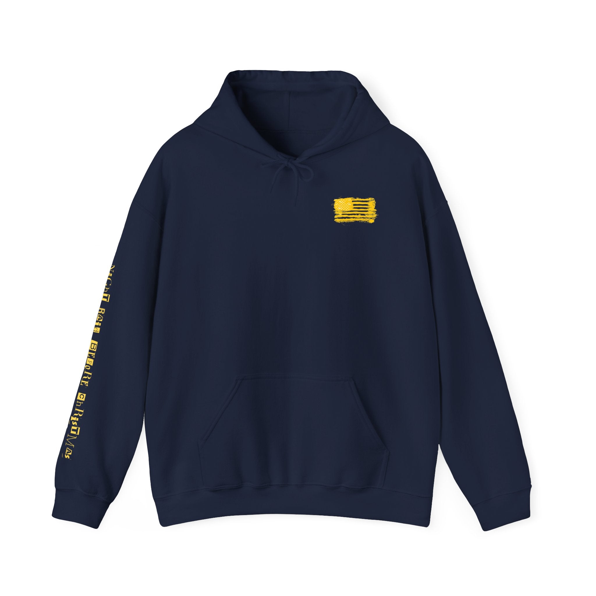 Night Raid Before Christmas Patriotic Hoodie Rebel Spirit Unisex Hoodie