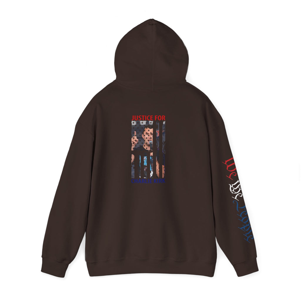 Charlie kirk Patriotic Hoodie Rebel Spirit Unisex Hoodie