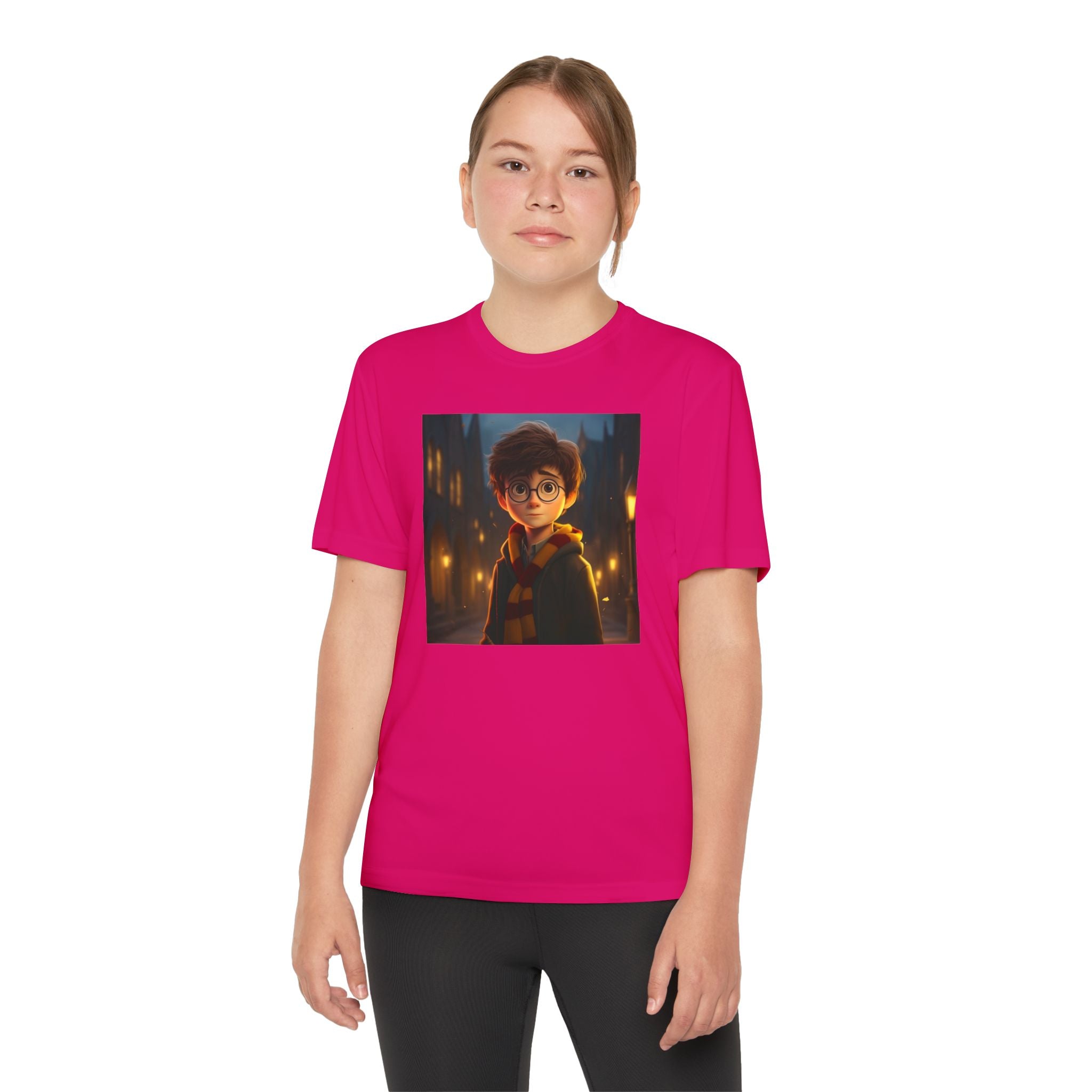 Youth Competitor Tee - Harry Potter, Wizard School Shirt, Magical Kids Top, Hogwarts Fan Gift, Sorcerer's Stone T-Shirt
