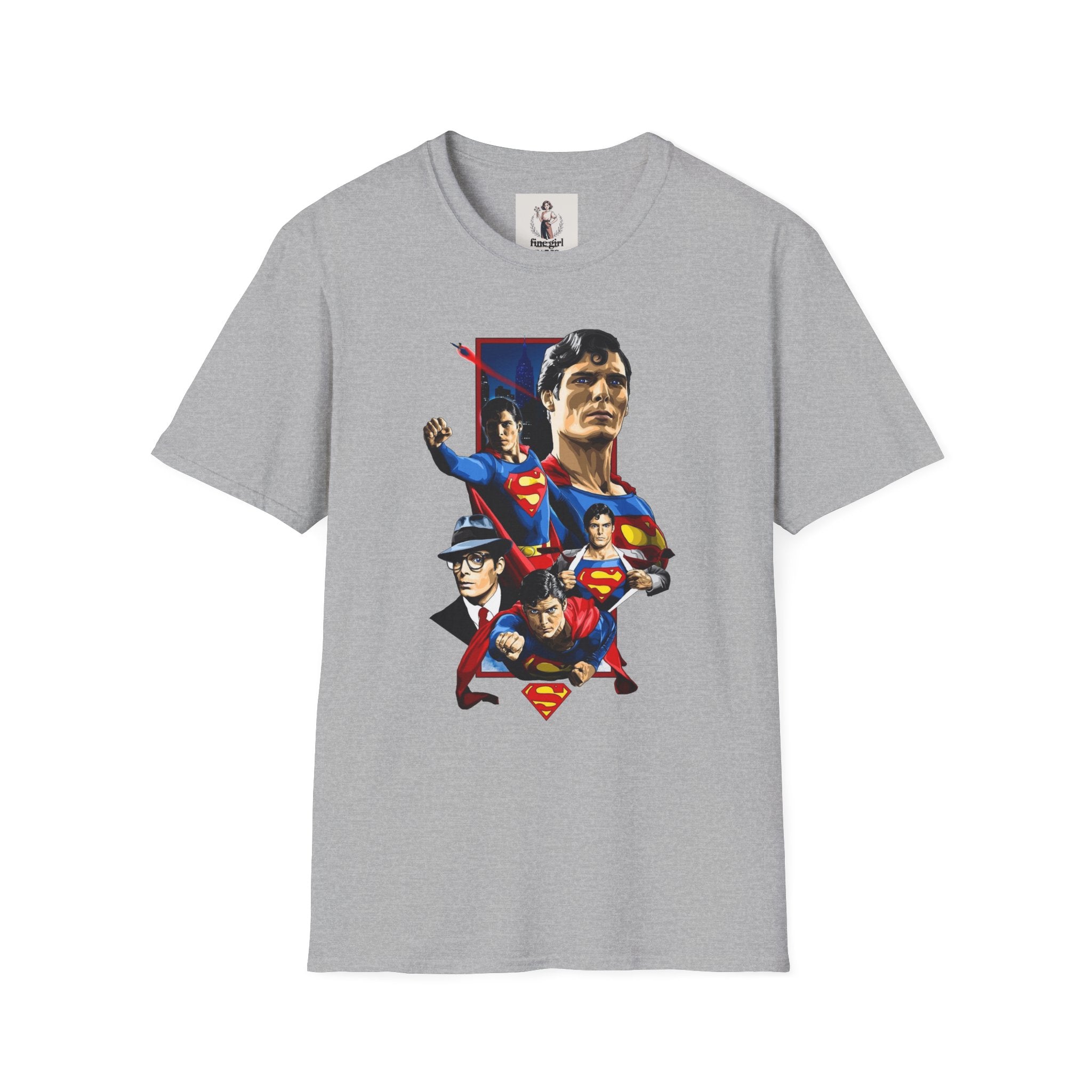 Superman Hero Unisex Softstyle T-Shirt