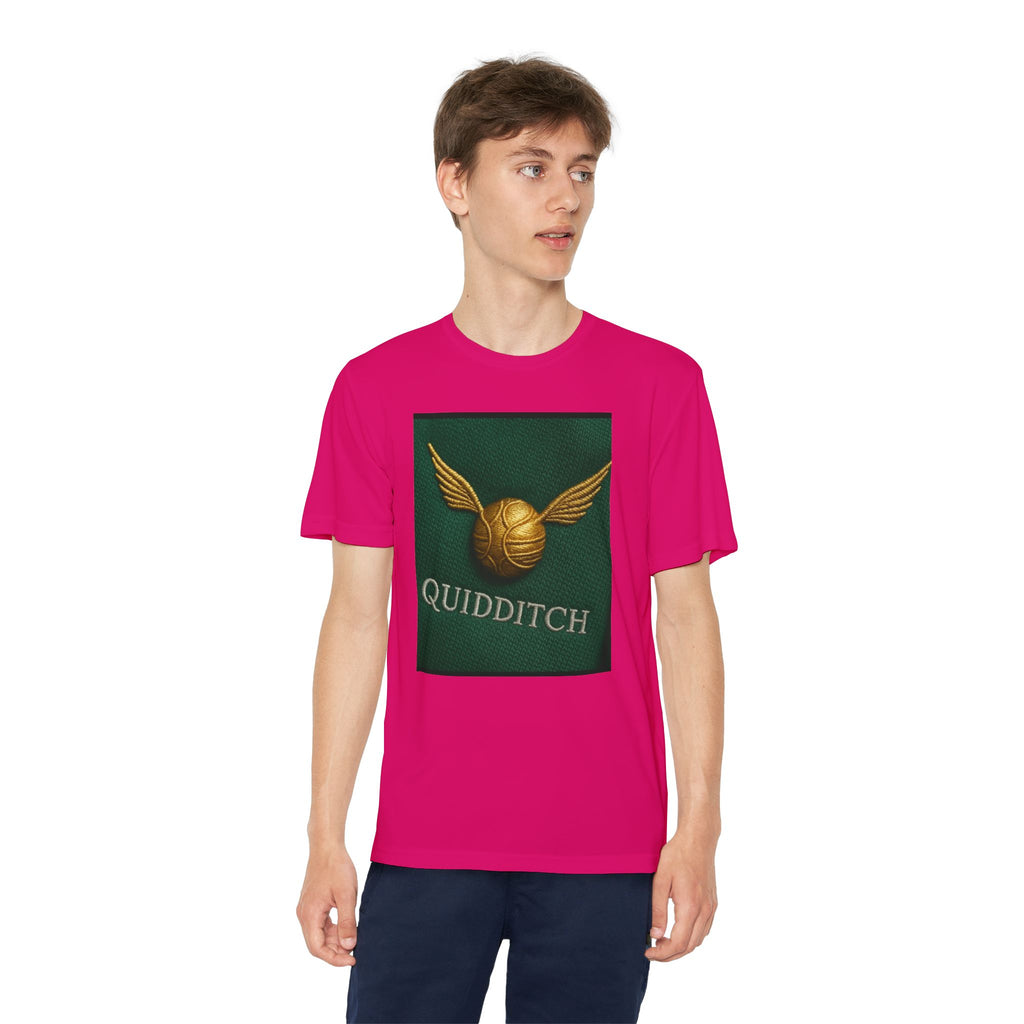 Youth Competitor Tee - Harry Potter, Wizard School Shirt, Magical Kids Top, Hogwarts Fan Gift, Sorcerer's Stone T-Shirt