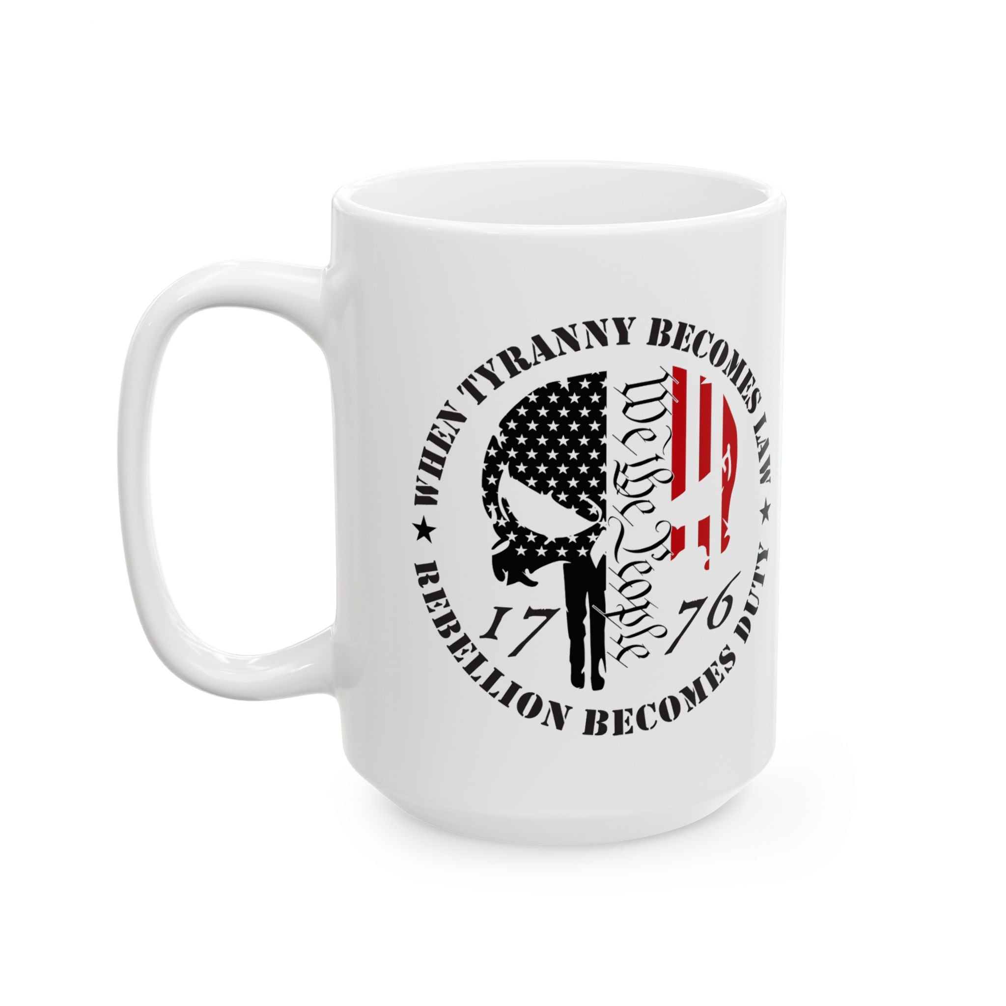 Thin Red Line Patriotic Coffee & Tea Mug
