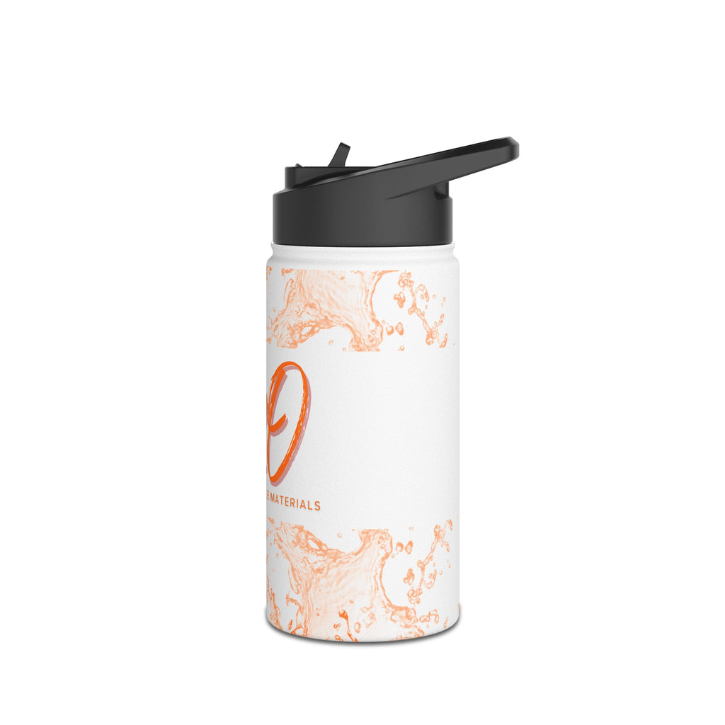H2O Stainless Steel Water Bottle, Eco-Friendly Hydration for Travel, Sports, Yoga, Gifts, Outdoor Adventures