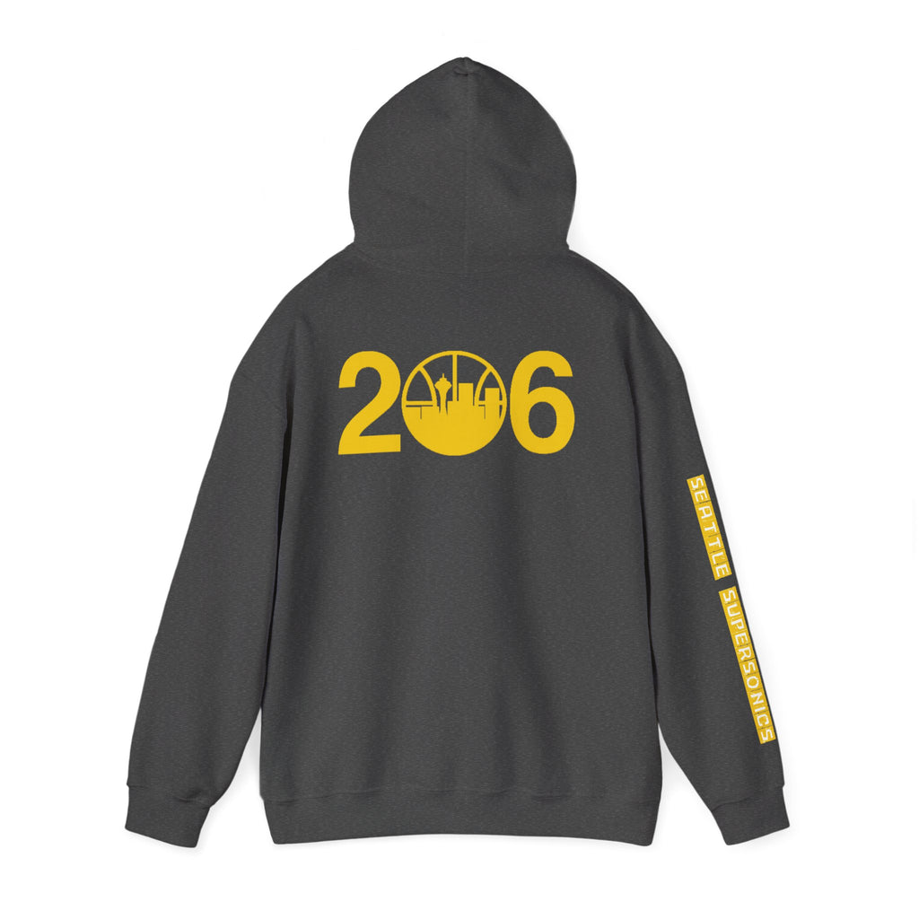 Seattle Supersonics Patriotic Hoodie