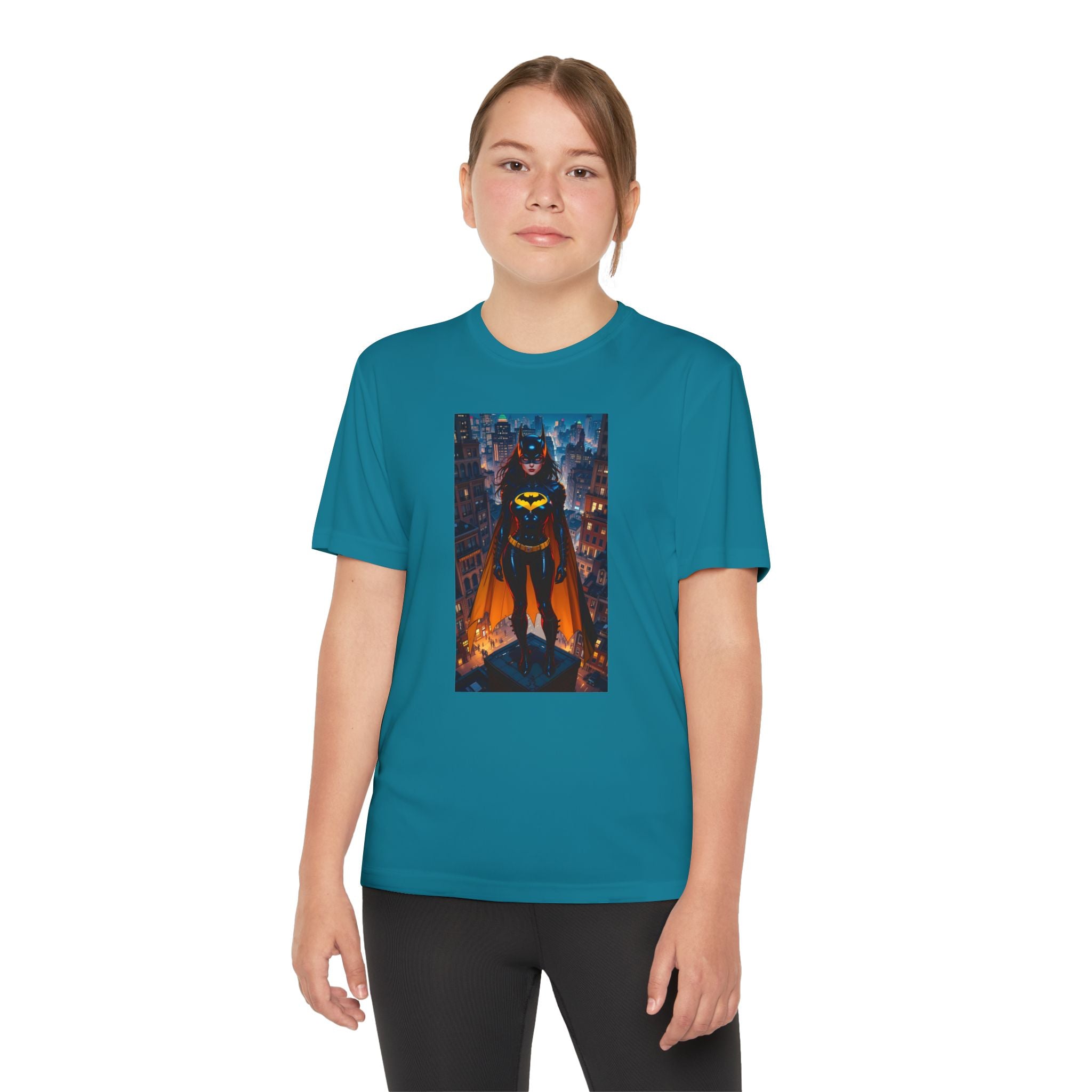 Copy of Superhero Youth T-Shirt Sports Graphic Tee, Cool Athletic Shirt for Kids