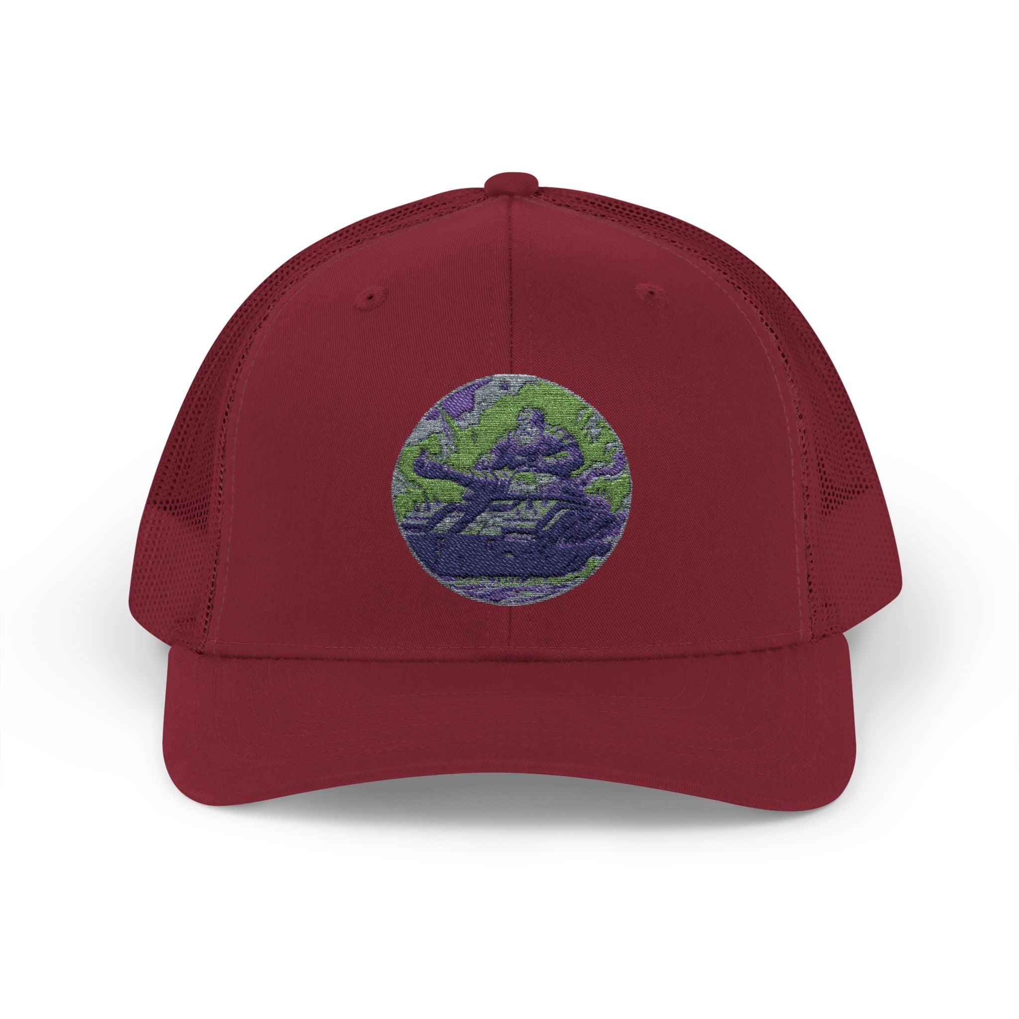 Santa Claus On A Tank Christmas Patriotic, Trucker Cap, Patriotic hat, Truckers Hat, Patriotic Accessories