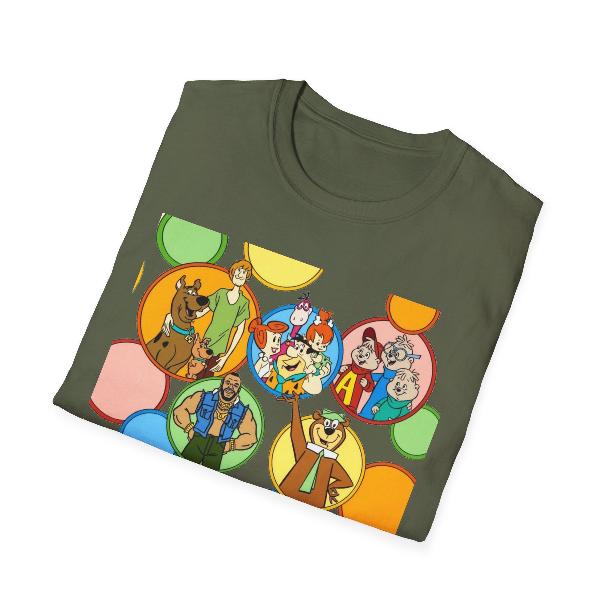 Retro TV Cartoons T-Shirt