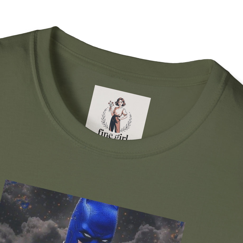 Batman Marvel Unisex Softstyle T-Shirt, Comic Book Tee, Geeky Clothing, Cosplay Costume Top