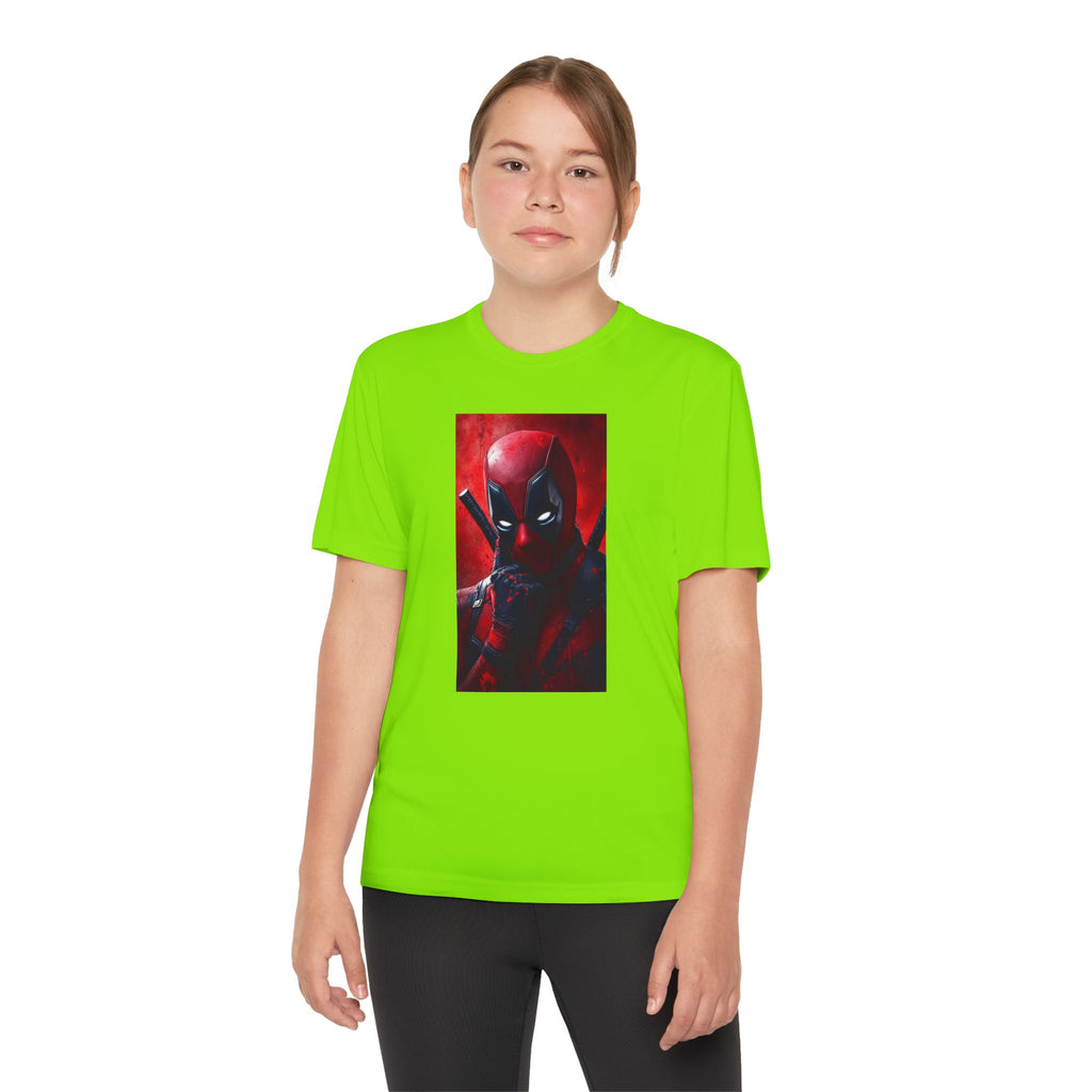 Deadpool Superhero Marvel Patriotic, Kids Graphic T-Shirt, Boys Hero Top, Girls Comic Book Clothing, Birthday