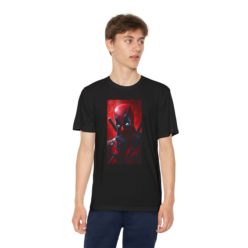 Deadpool Superhero Marvel Patriotic, Kids Graphic T-Shirt, Boys Hero Top, Girls Comic Book Clothing, Birthday