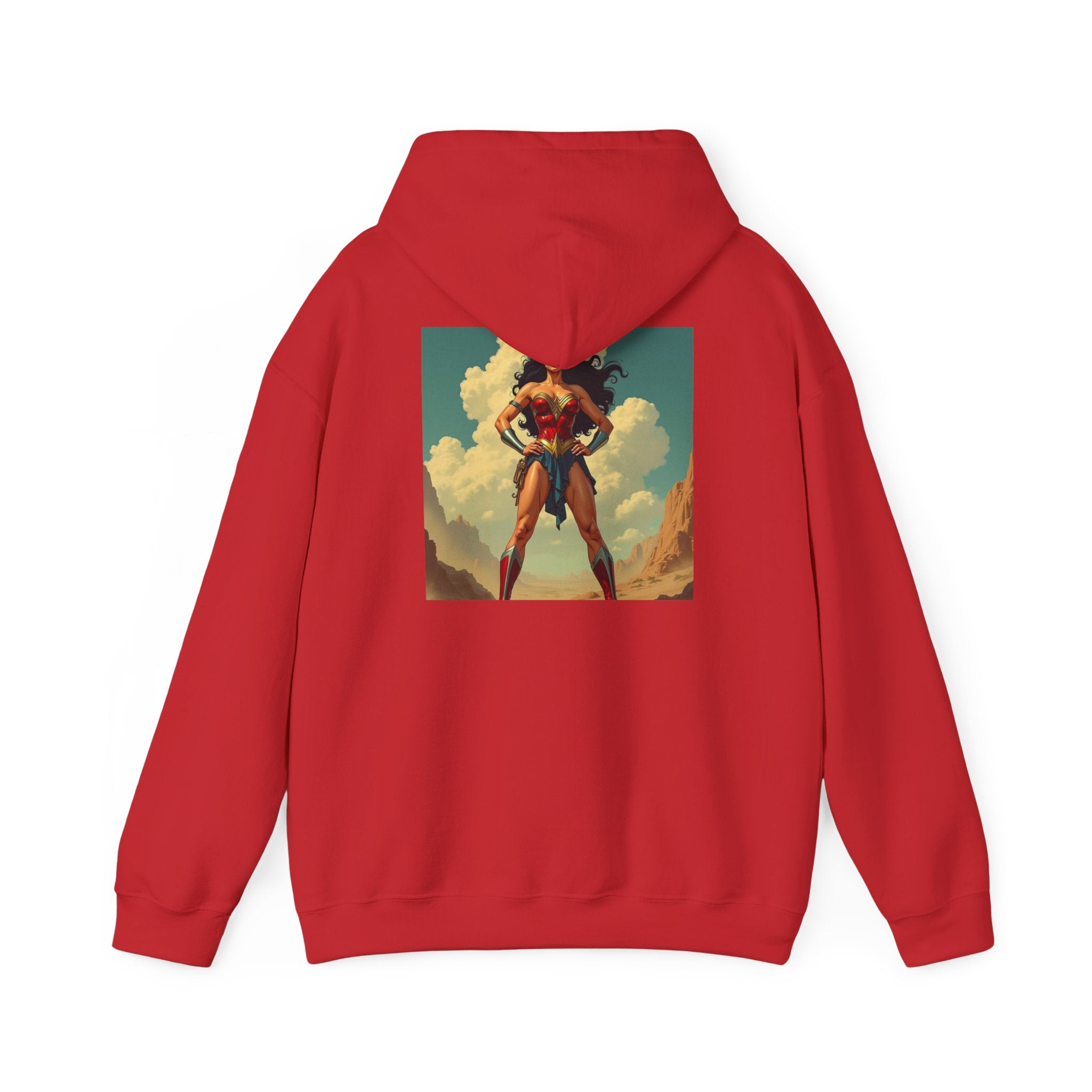 Hooded Sweatshirt - Wonder Woman Design