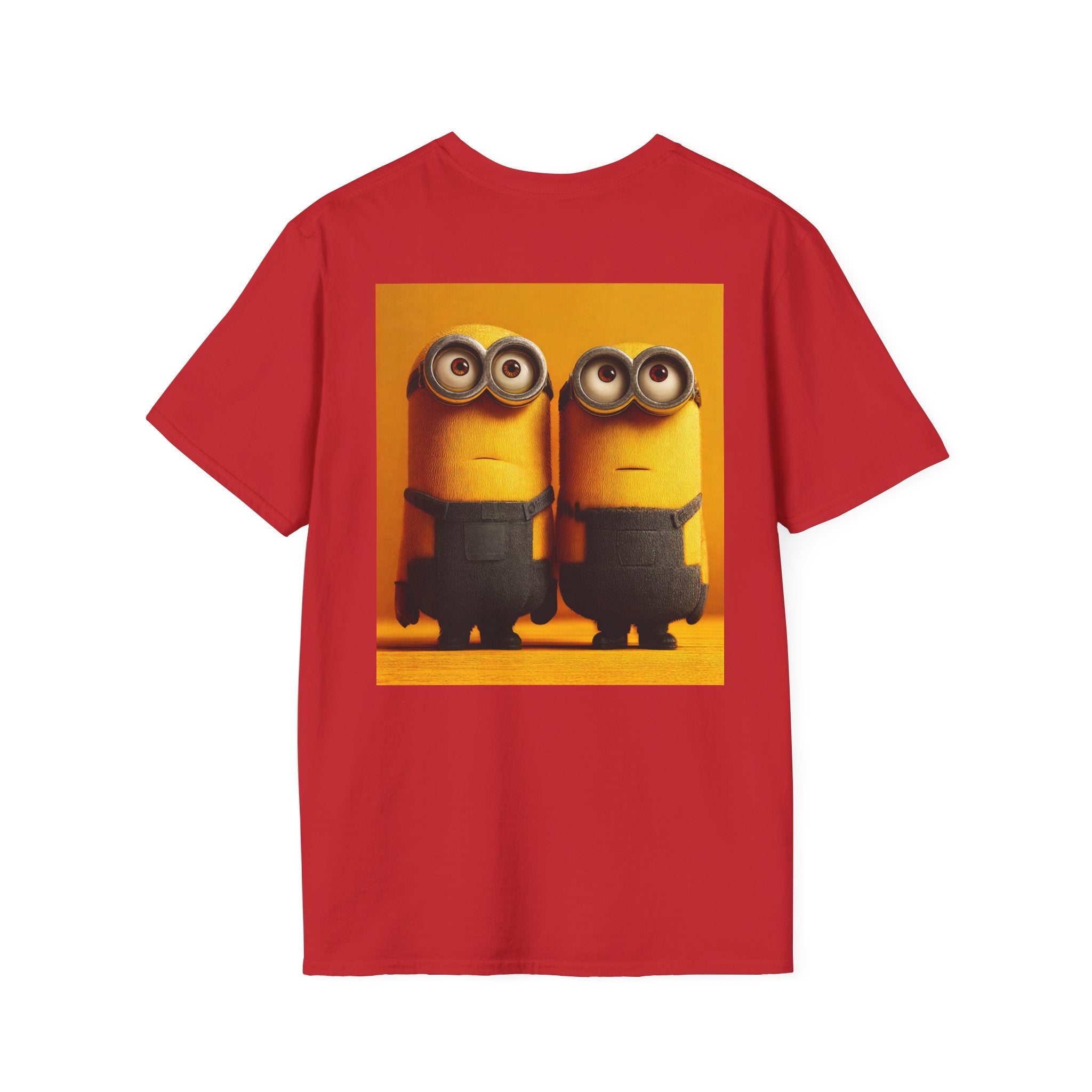 Minions Despicable Me Youth T-Shirt Gru Movie Fan Tee, Unisex Softstyle Shirt, Kids Birthday Gift, Cartoon Character Top, Funny Graphic Tee