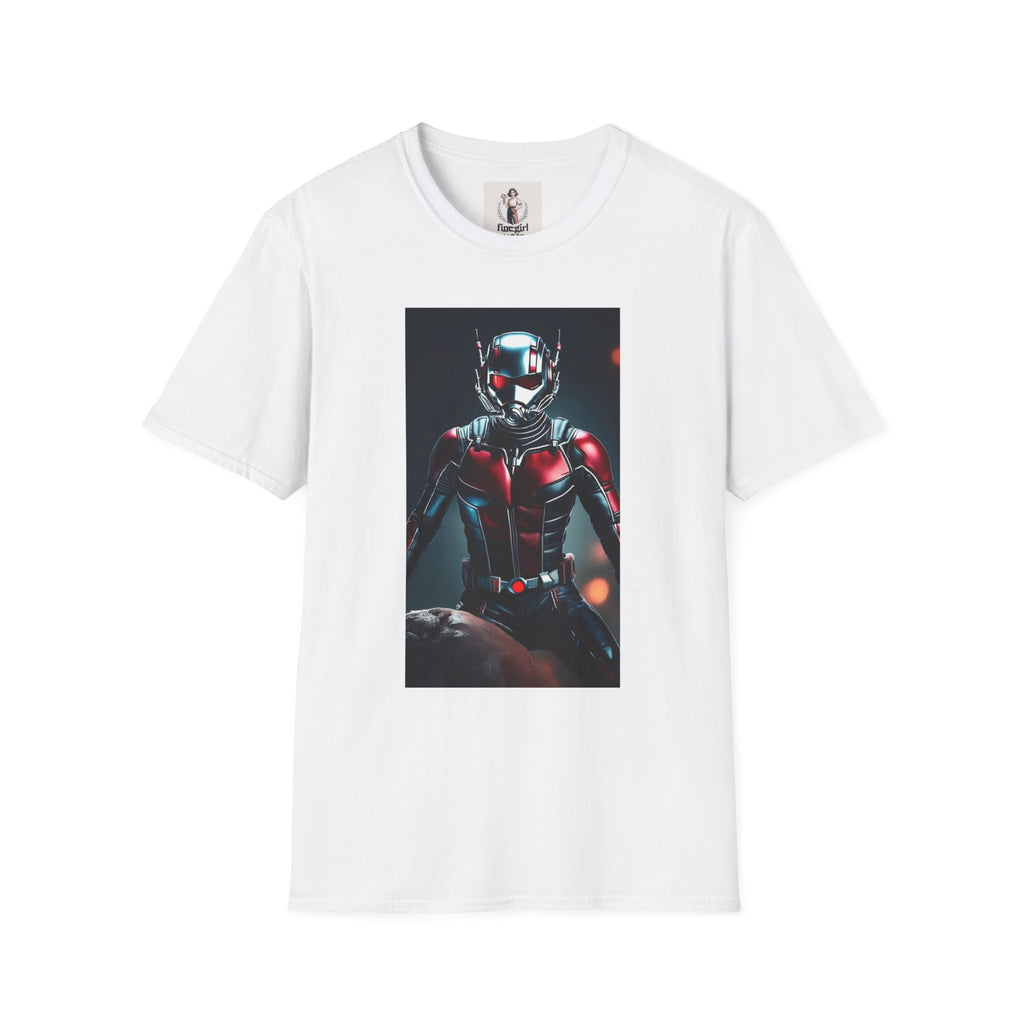 Antman Superhero Marvel Unisex Softstyle T-Shirt, Comic Book Tee, Geeky Clothing, Cosplay Costume Top