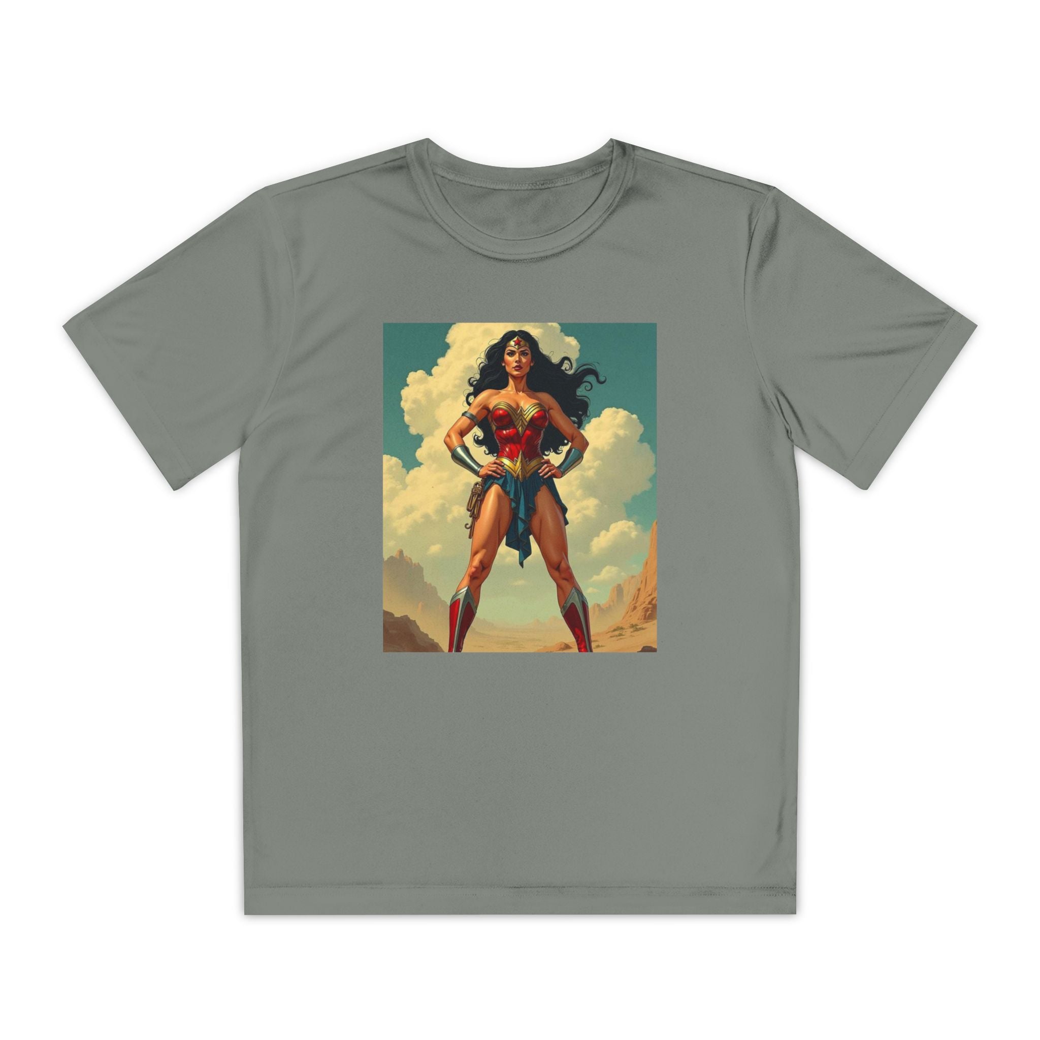 Wonder Woman Superhero Marvel t-shirt, Kids Graphic Tee, Boys Superhero Shirt, Children's Movie Character Top