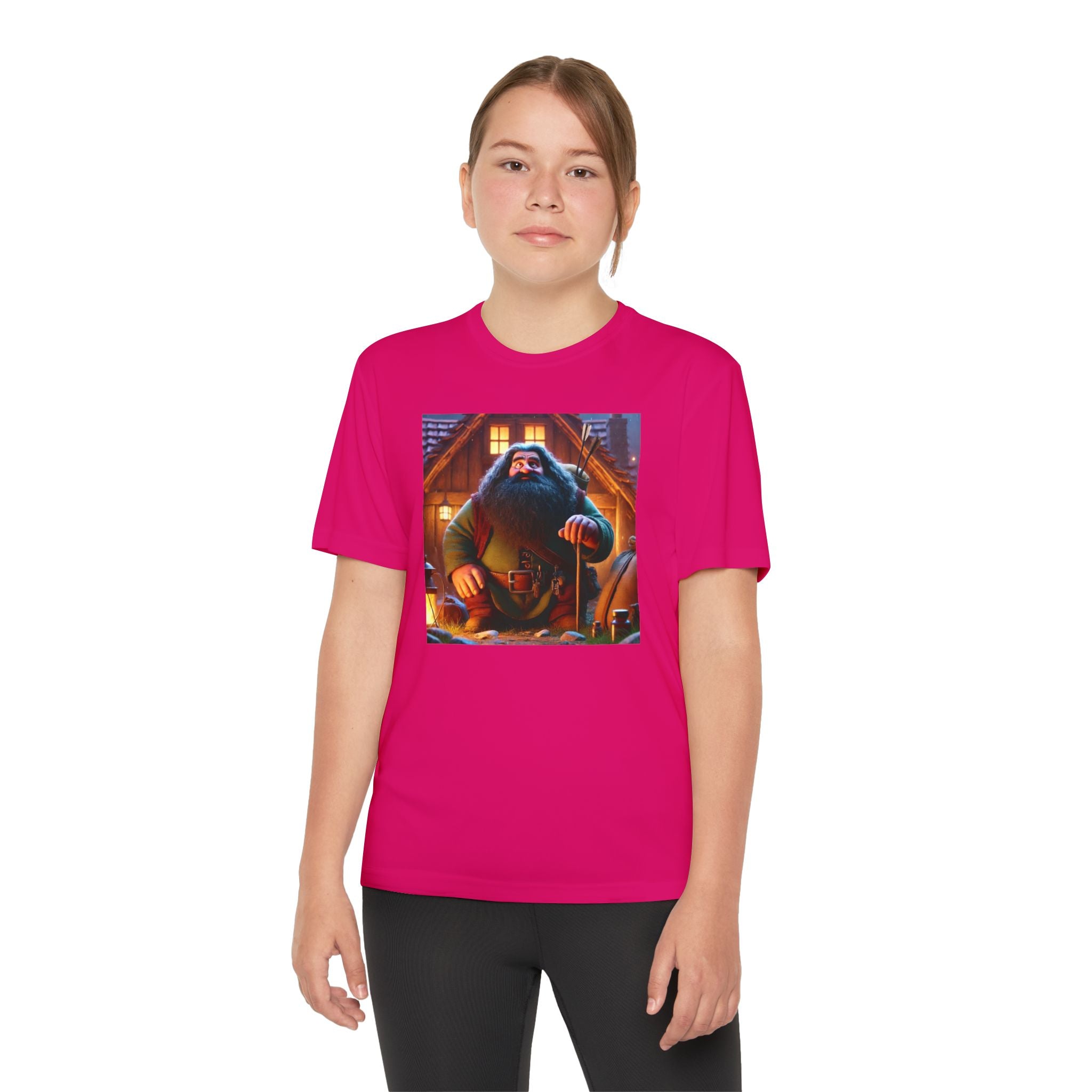 Youth Competitor Tee - Harry Potter, Wizard School Shirt, Magical Kids Top, Hogwarts Fan Gift, Sorcerer's Stone T-Shirt