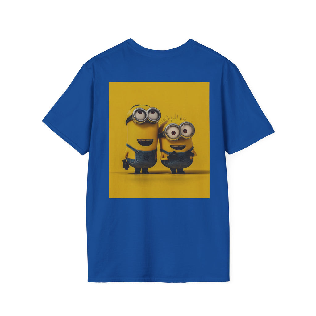 Minions Despicable Me Youth T-Shirt Gru Movie Fan Tee, Unisex Softstyle Shirt, Kids Birthday Gift, Cartoon Character Top, Funny Graphic Tee