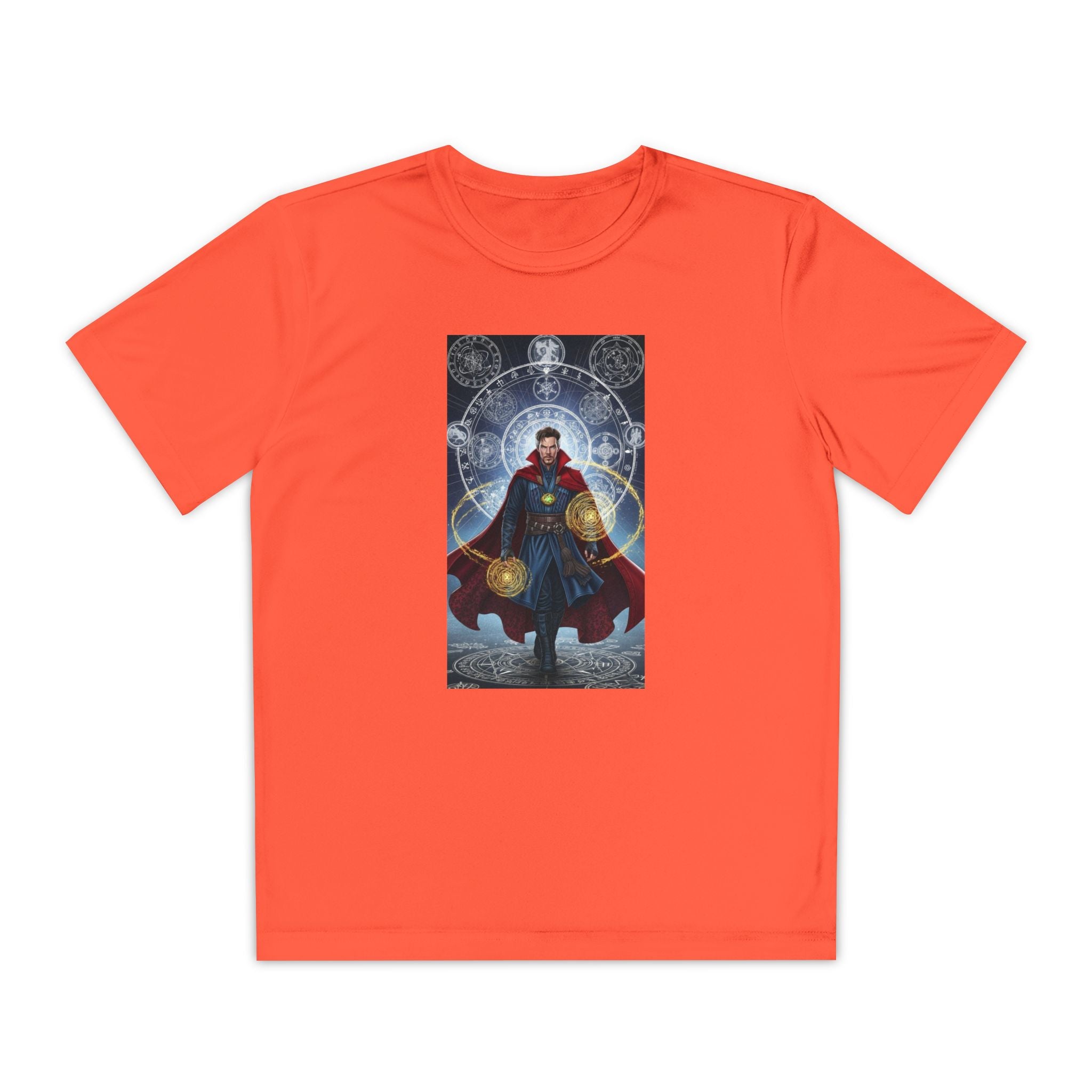 Superhero Youth T-Shirt Sports Graphic Tee, Cool Athletic Shirt for Kids, Perfect for Sports Events, Team Spirit