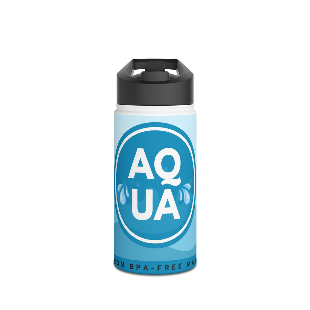 Aqua Stainless Steel Water Bottle, Eco-Friendly Hydration for Travel, Sports, Yoga, Gifts, Outdoor Adventures