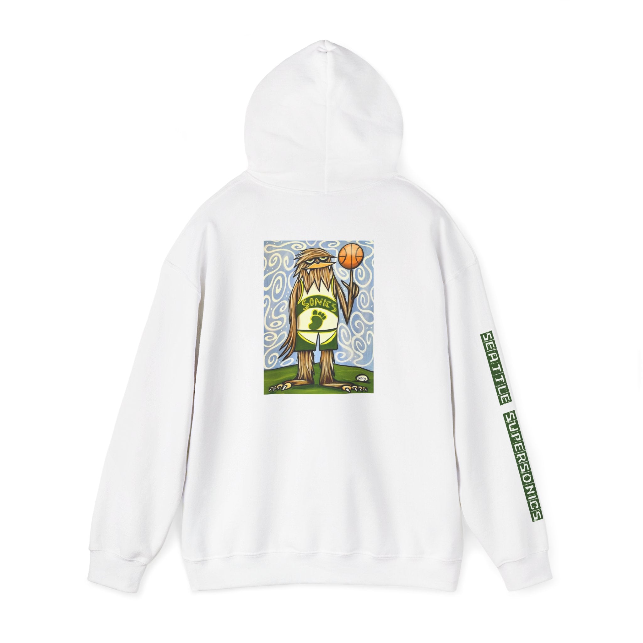 Seattle Supersonics Patriotic Hoodie