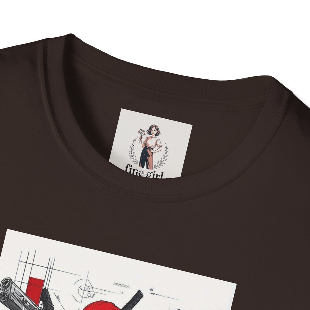 Deadpool Hero Unisex Softstyle T-Shirt