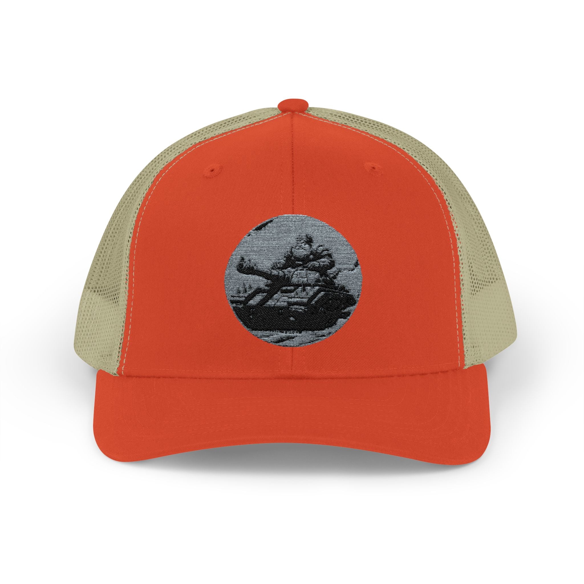 Santa Claus On A Tank Christmas Patriotic, Trucker Cap, Patriotic hat, Truckers Hat, Patriotic Accessories