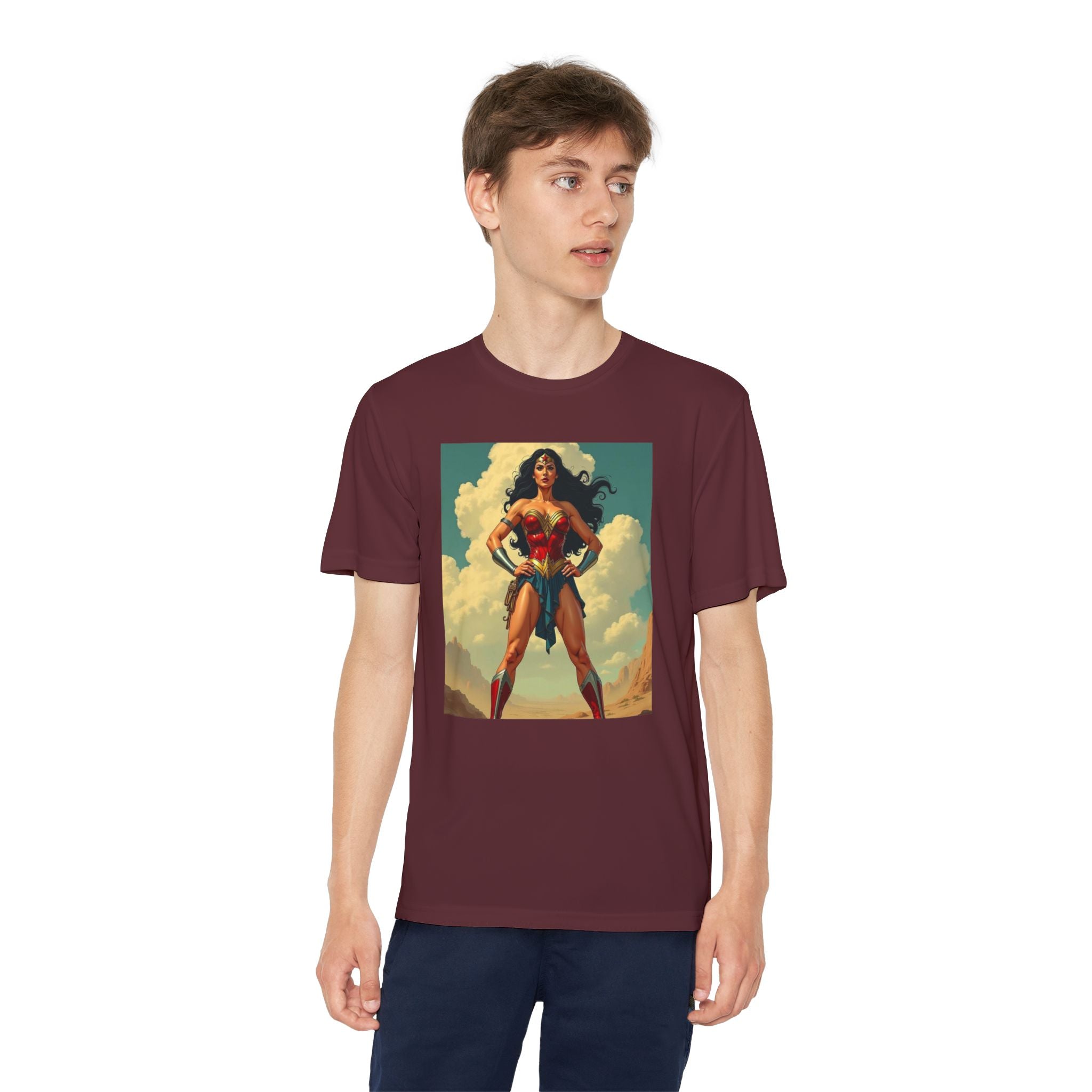 Wonder Woman Superhero Marvel t-shirt, Kids Graphic Tee, Boys Superhero Shirt, Children's Movie Character Top
